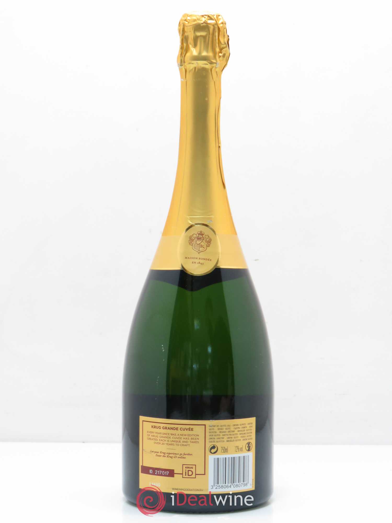 Grande Cuvée Brut Krug - Lot de 1 bouteille - 1
