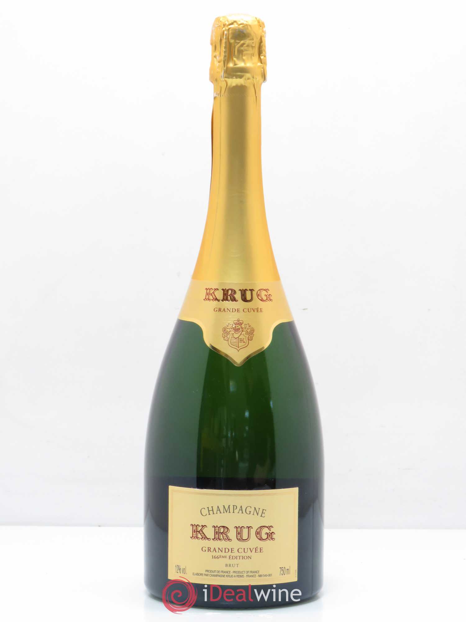 Grande Cuvée Brut Krug - Lot de 1 bouteille - 0