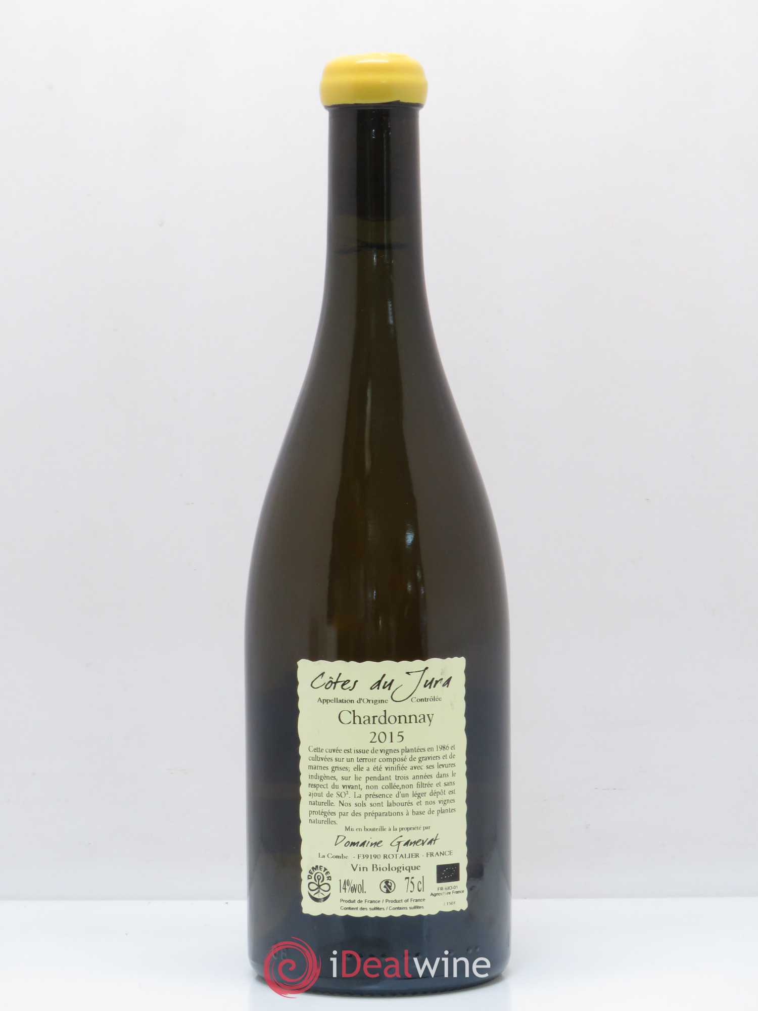 Côtes du Jura Cuvée Florine Jean-François Ganevat (Domaine) 2015 - Lot de 1 bouteille - 1