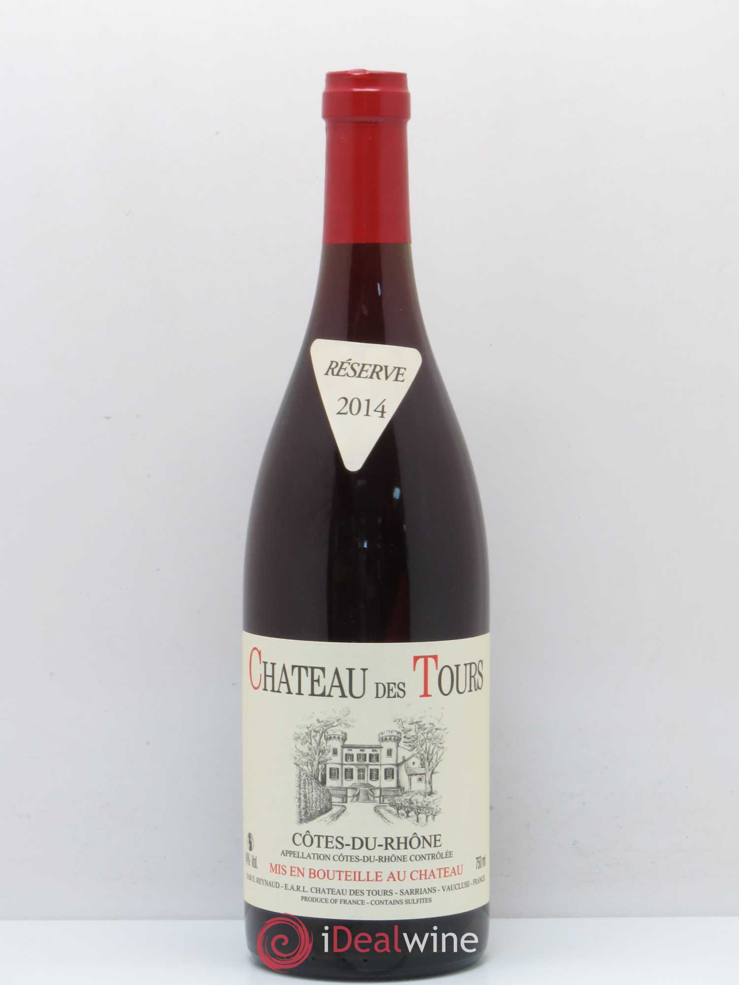 Côtes-du-Rhône Château des Tours Emmanuel Reynaud 2014 - Lot de 1 bouteille - 0