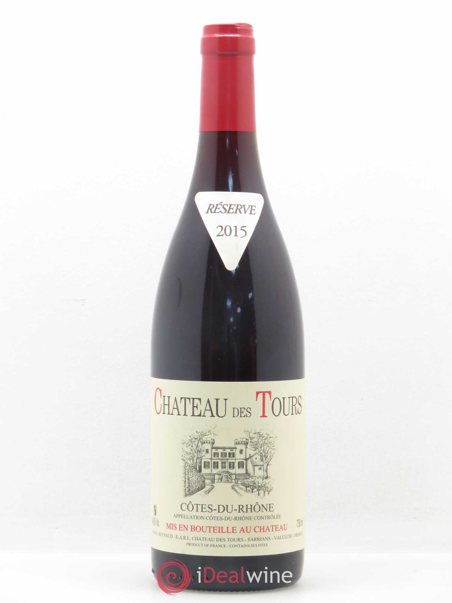 Côtes-du-Rhône Château des Tours Emmanuel Reynaud 2015 - Lot de 1 bouteille - 0
