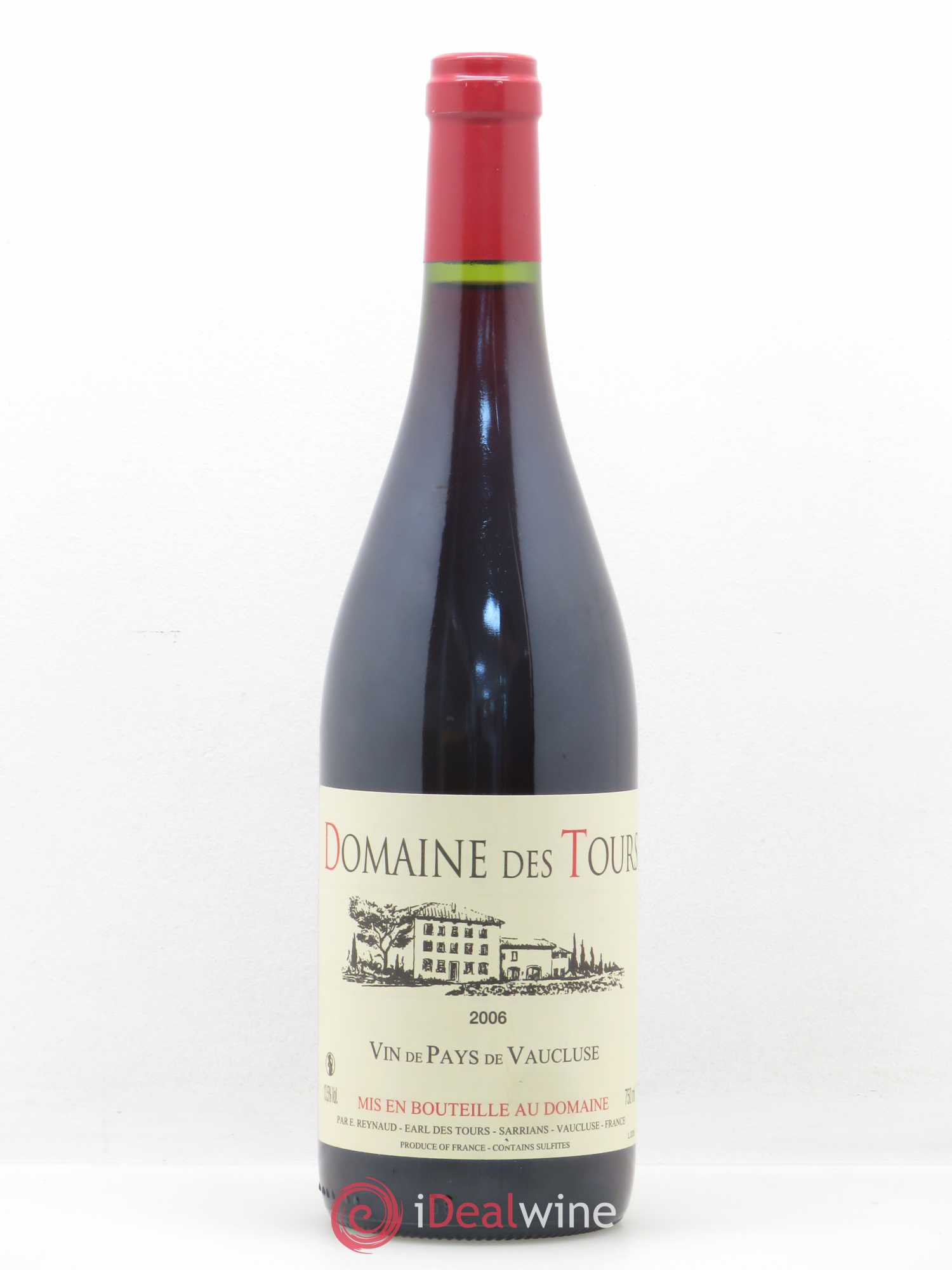 Vaucluse (Vin de Pays de Vaucluse) Domaine des Tours Emmanuel Reynaud 2006 - Posten von 1 Flasche - 0