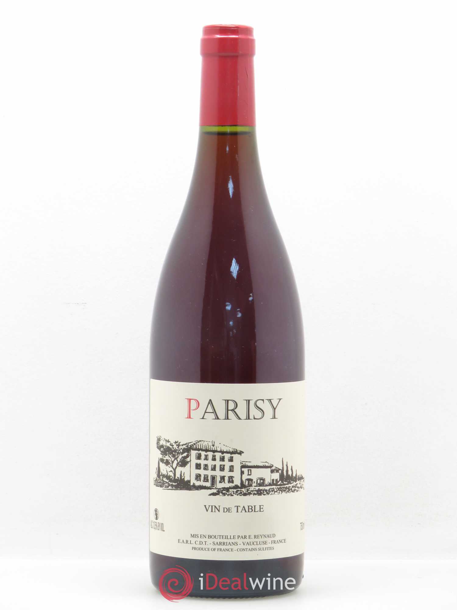 Vin de Table Parisy Emmanuel Reynaud - Posten von 1 Flasche - 0
