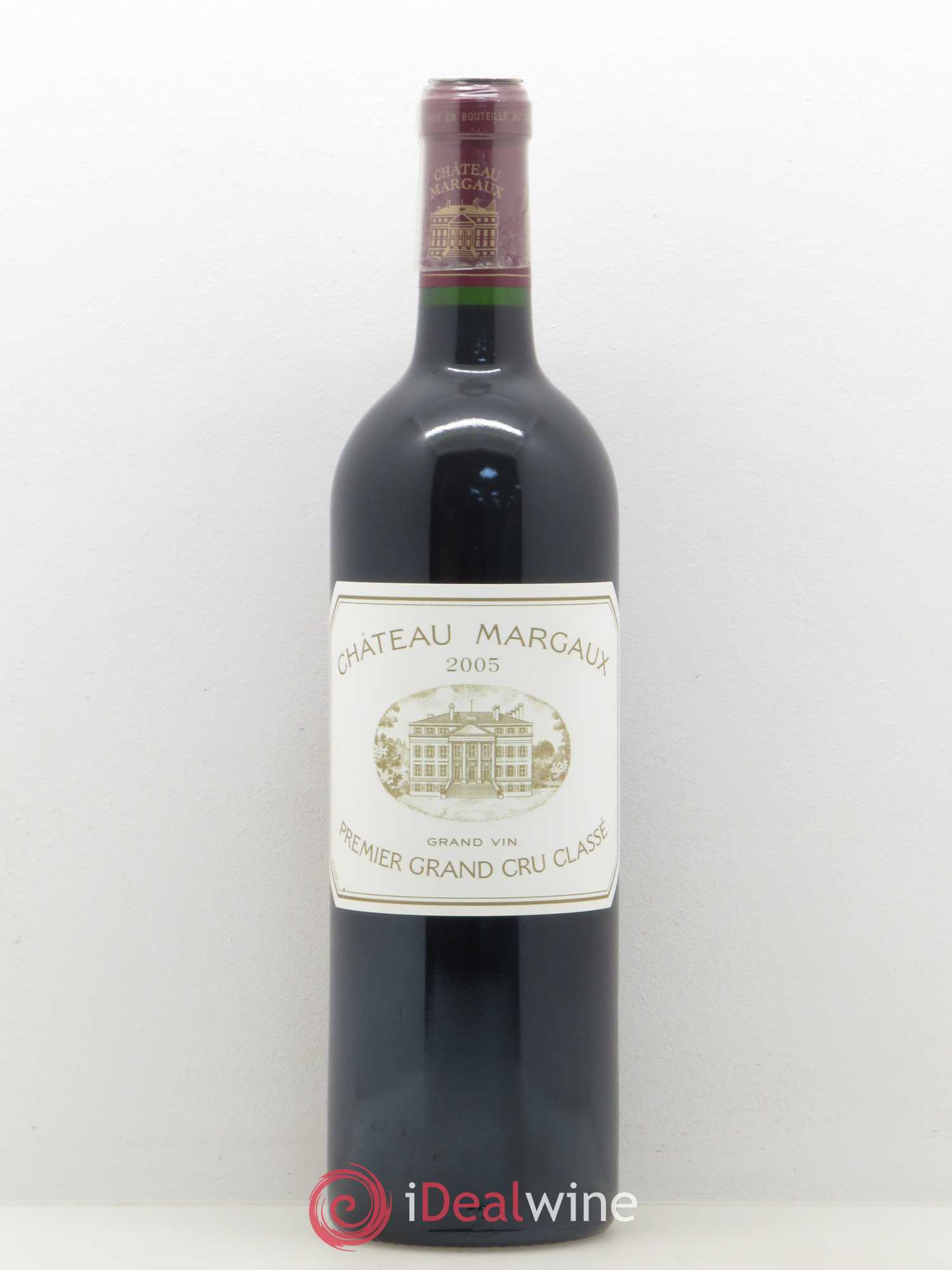 Château Margaux 1er Grand Cru Classé 2005 - Lot de 1 bouteille - 0