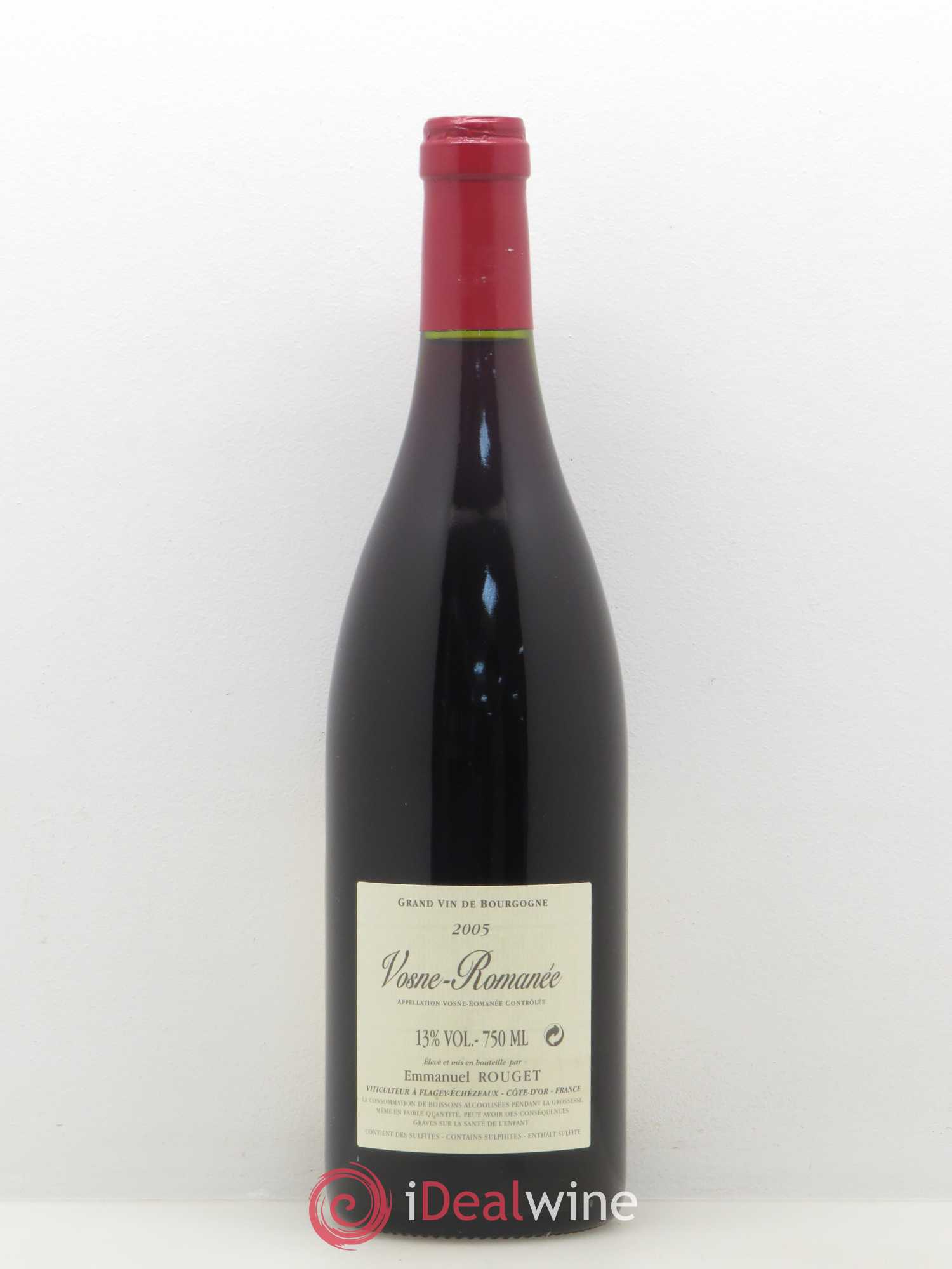 Vosne-Romanée Emmanuel Rouget 2005 - Posten von 1 Flasche - 1