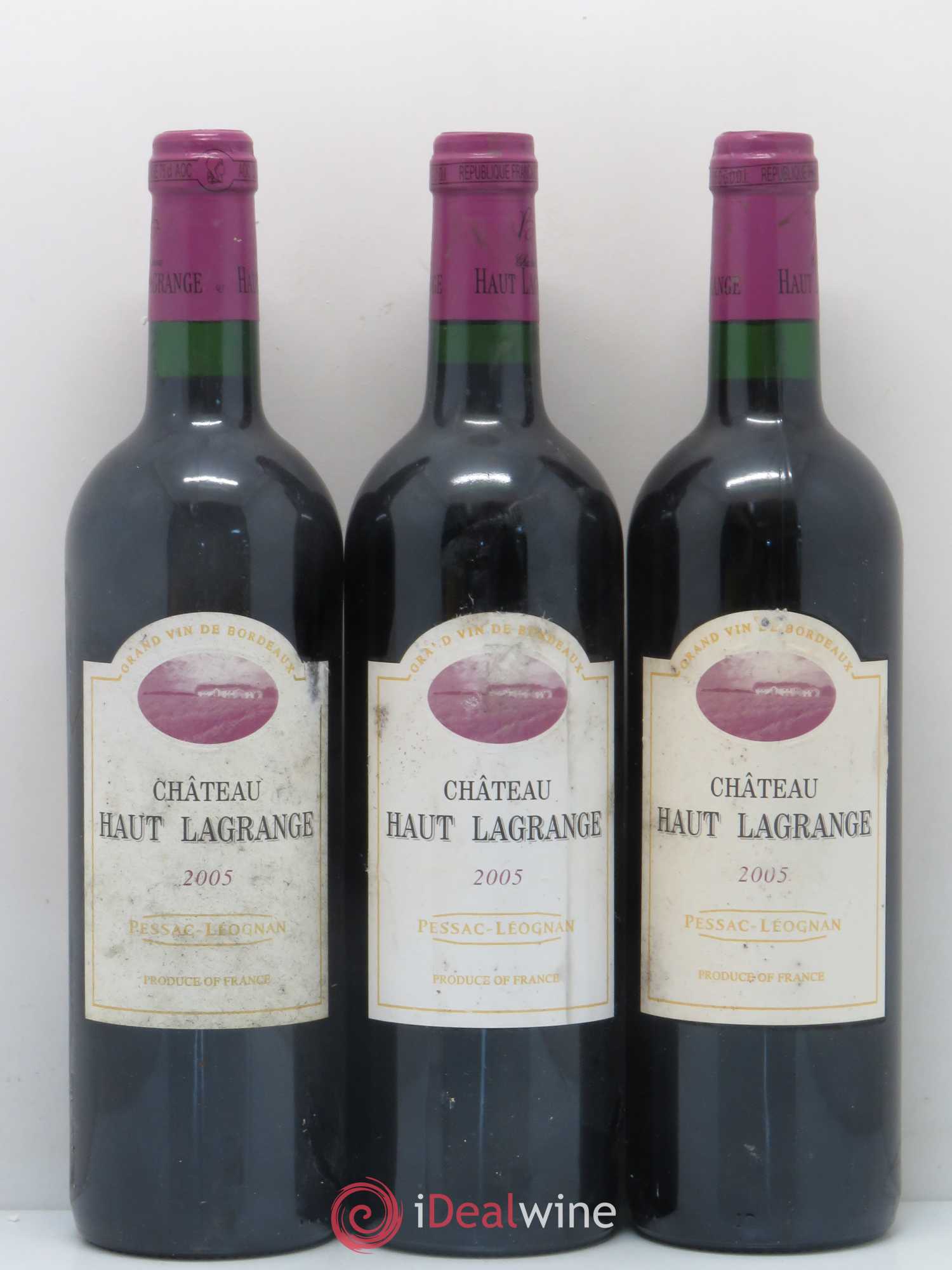 Pessac-Léognan Château Haut Lagrange 2005 - Lot of 12 bottles - 3
