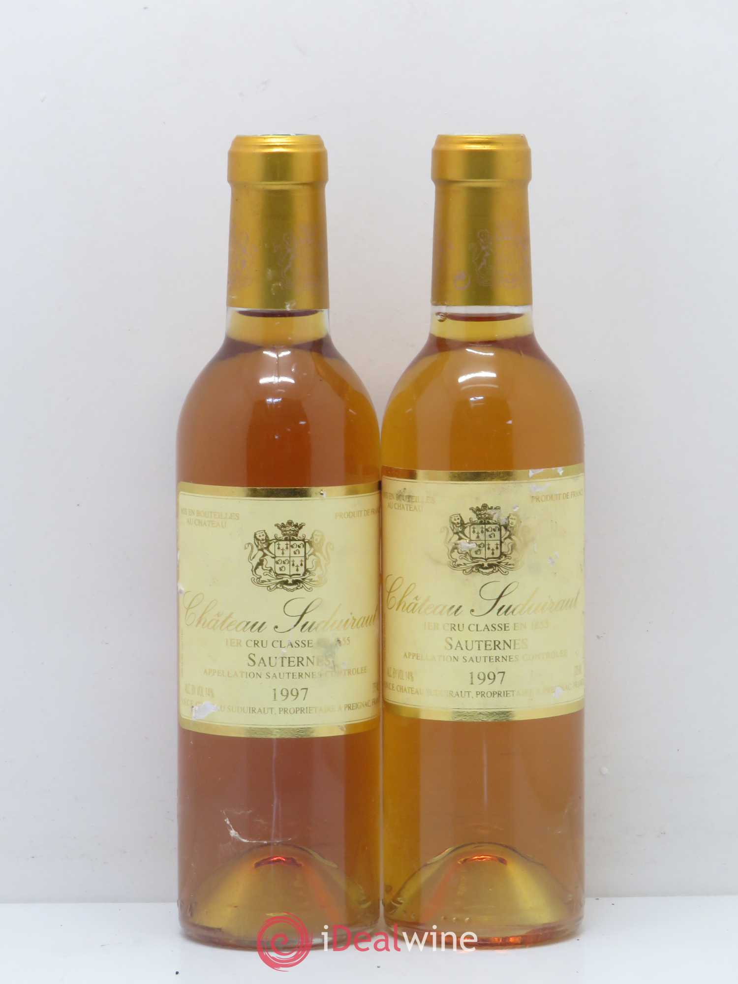 Château Suduiraut 1er Grand Cru Classé 1997 - Posten von 2 Demi-Flaschen - 0