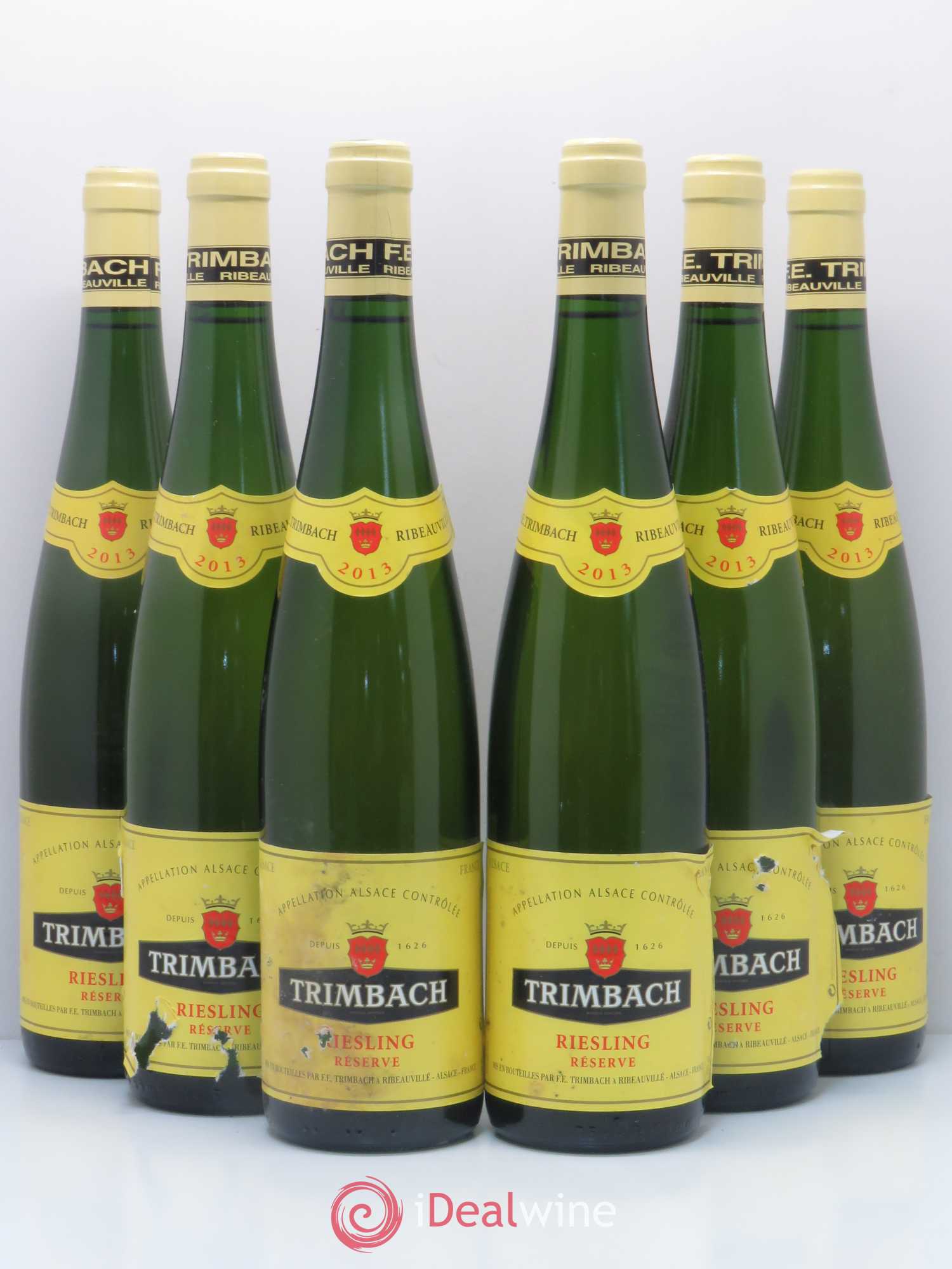 Alsace Riesling Réserve Trimbach (Domaine) 2013 - Lot de 6 bouteilles - 0
