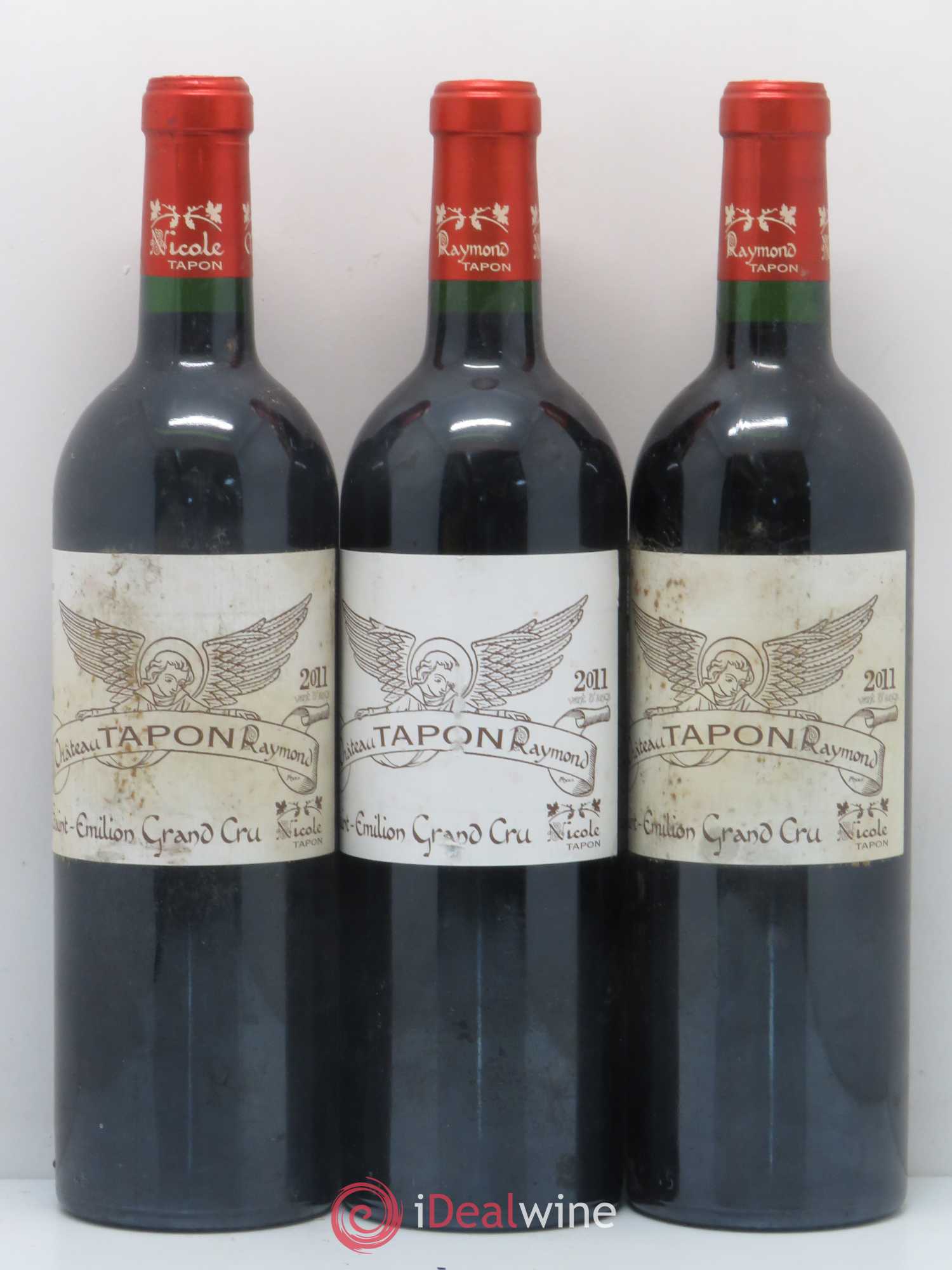 Saint-Émilion Grand Cru Nicolas Tapon 2011 - Lot de 6 bouteilles - 1