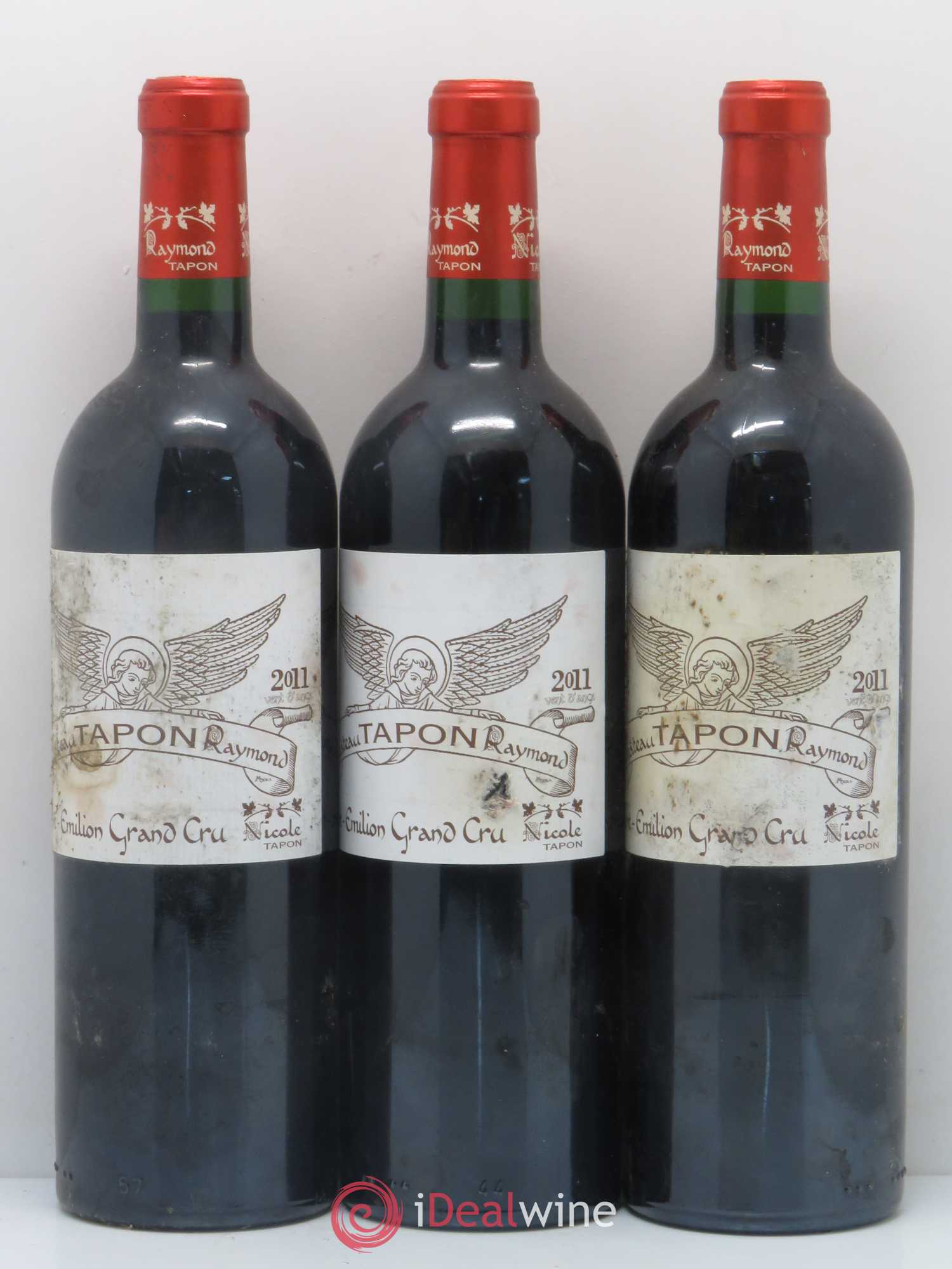 Saint-Émilion Grand Cru Nicolas Tapon 2011 - Lot de 6 bouteilles - 2