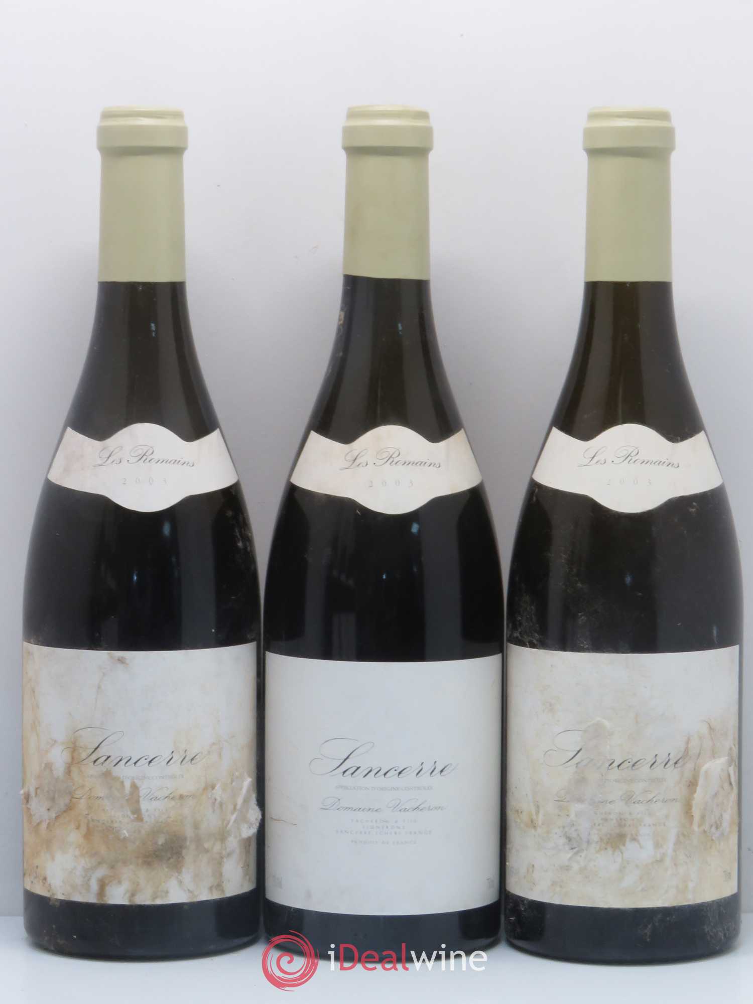 Sancerre Les Romains Domaine Vacheron et Fils 2003 - Lot de 6 bouteilles - 1