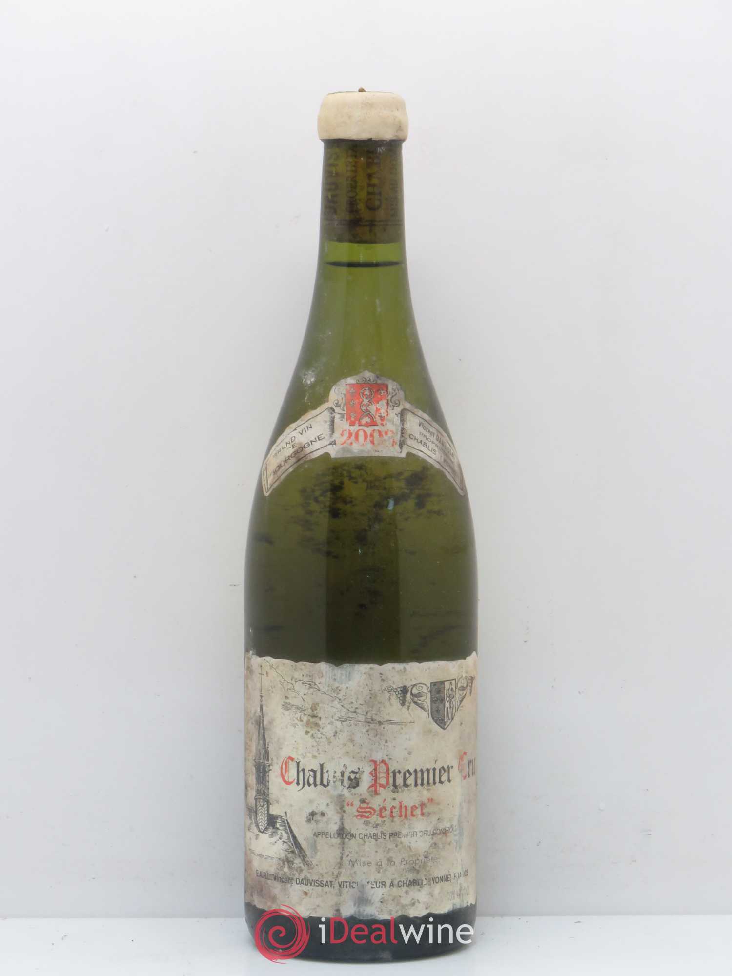 Chablis 1er Cru Séchet Vincent Dauvissat (Domaine) 2003 - Lot de 1 bouteille - 0