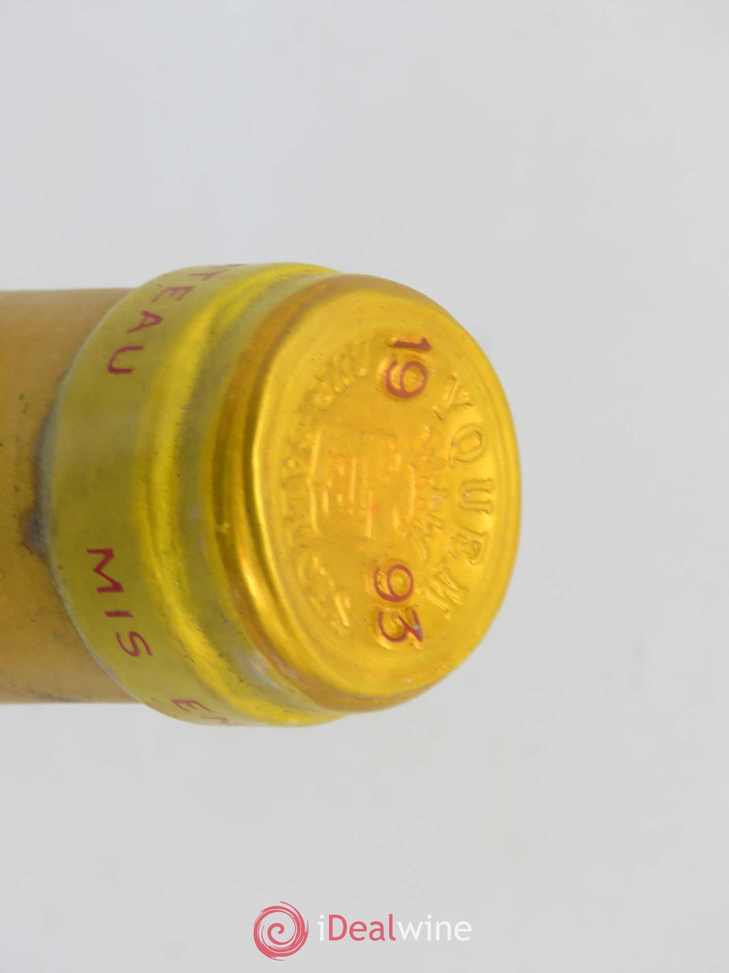 Château d' Yquem 1er Cru Classé Supérieur 1993 - Lotto di 1 mezza bottiglia - 1