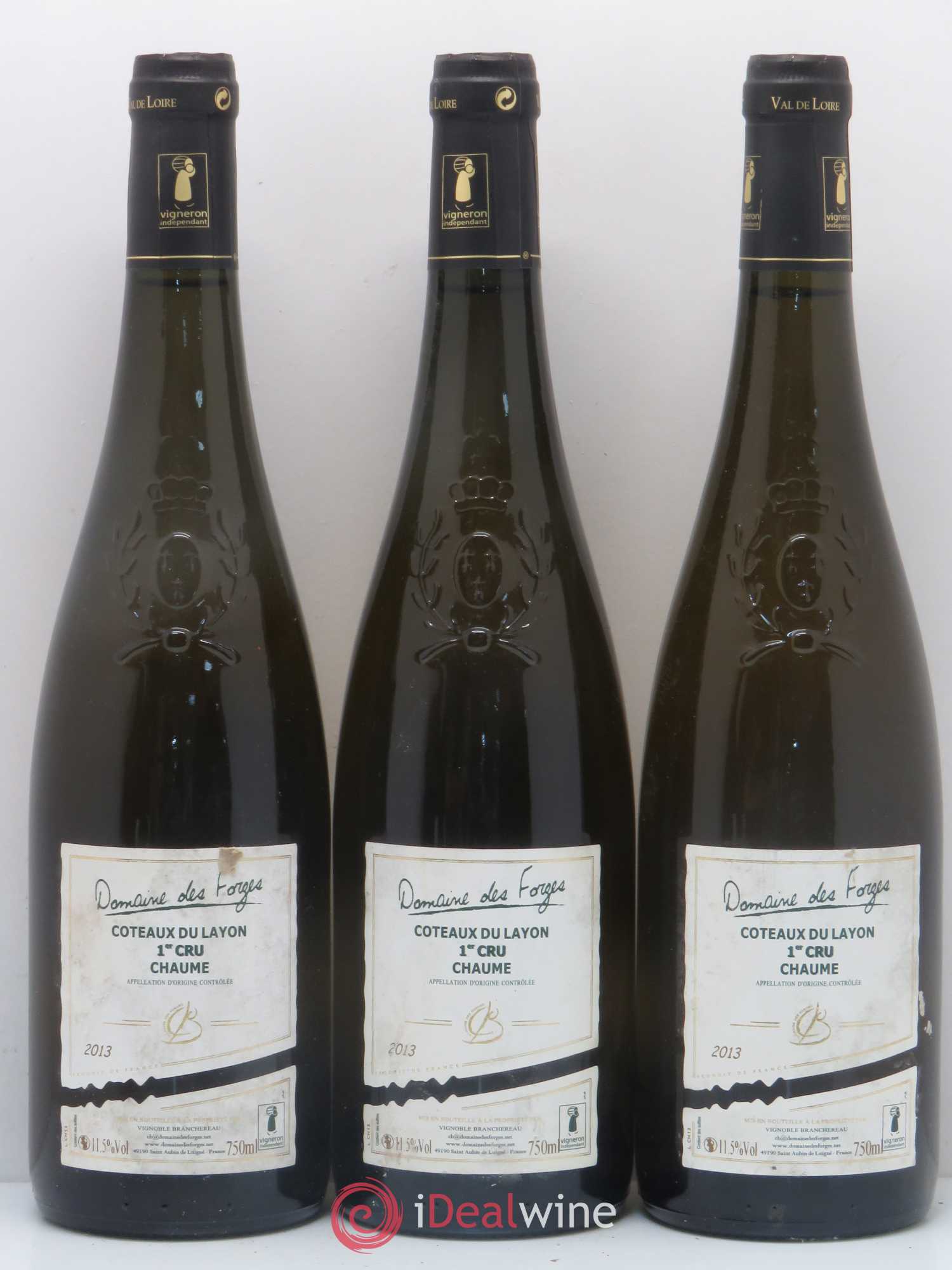 Coteaux du Layon Premier Cru Chaume Domaine Des Forges 2013 - Lotto di 5 bottiglie - 1