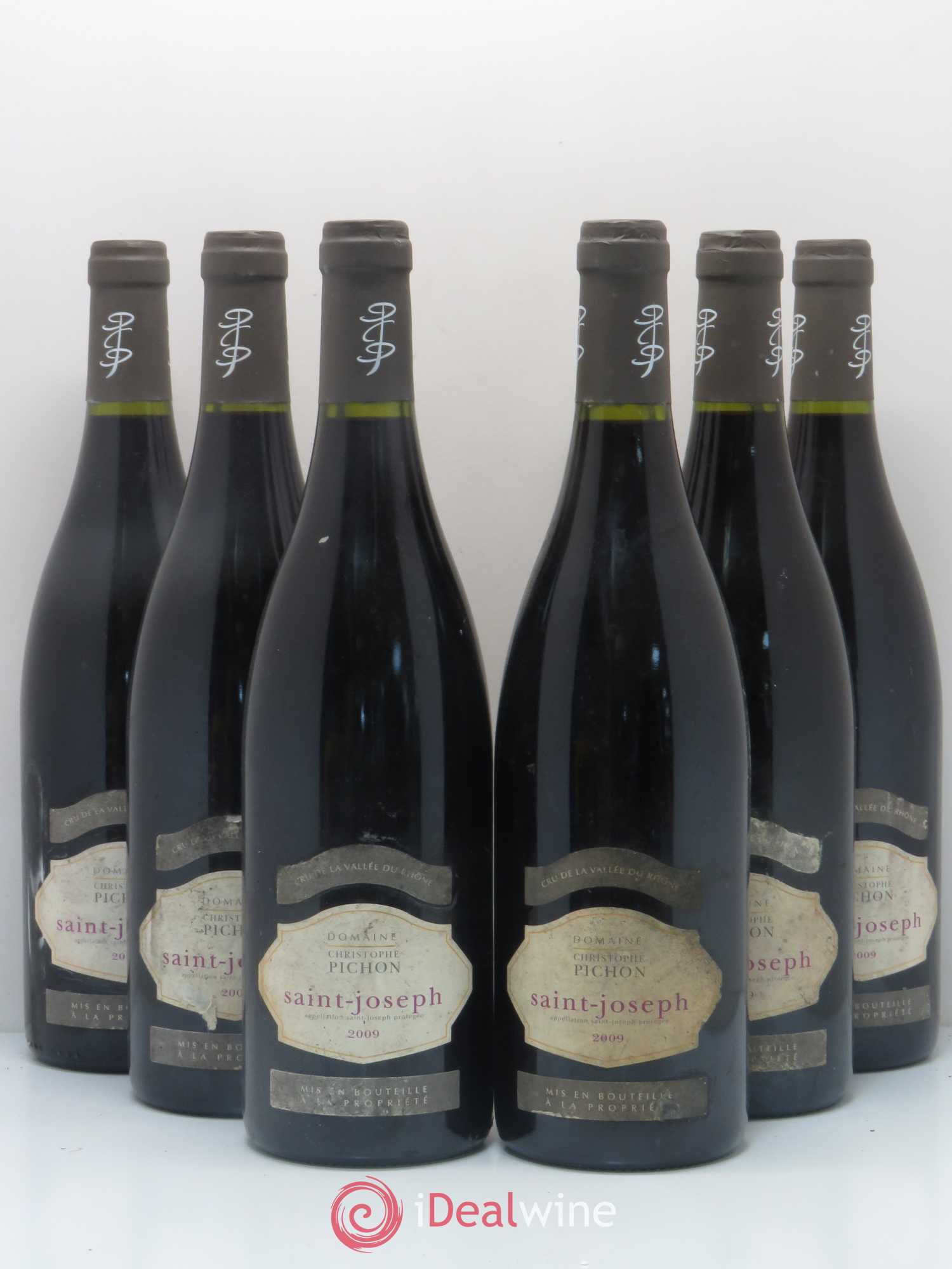 Saint-Joseph Christophe Pichon 2009 - Lot de 6 bouteilles - 0