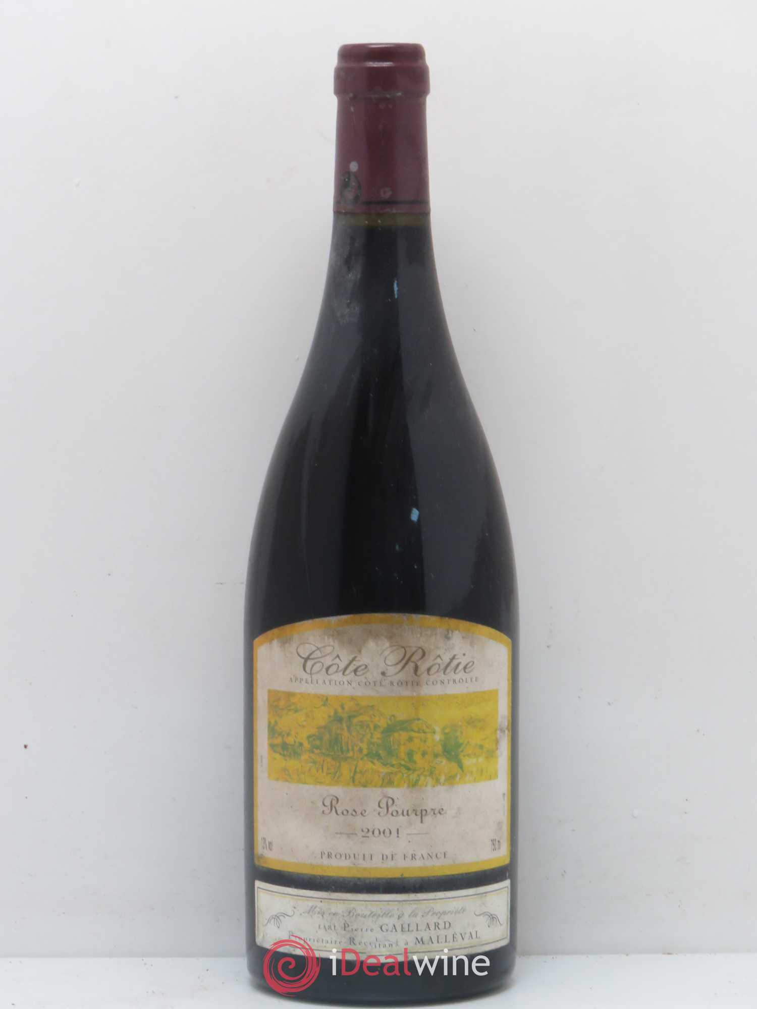 Côte-Rôtie Rose Pourpre Pierre Gaillard 2001 - Lot de 1 bouteille - 0
