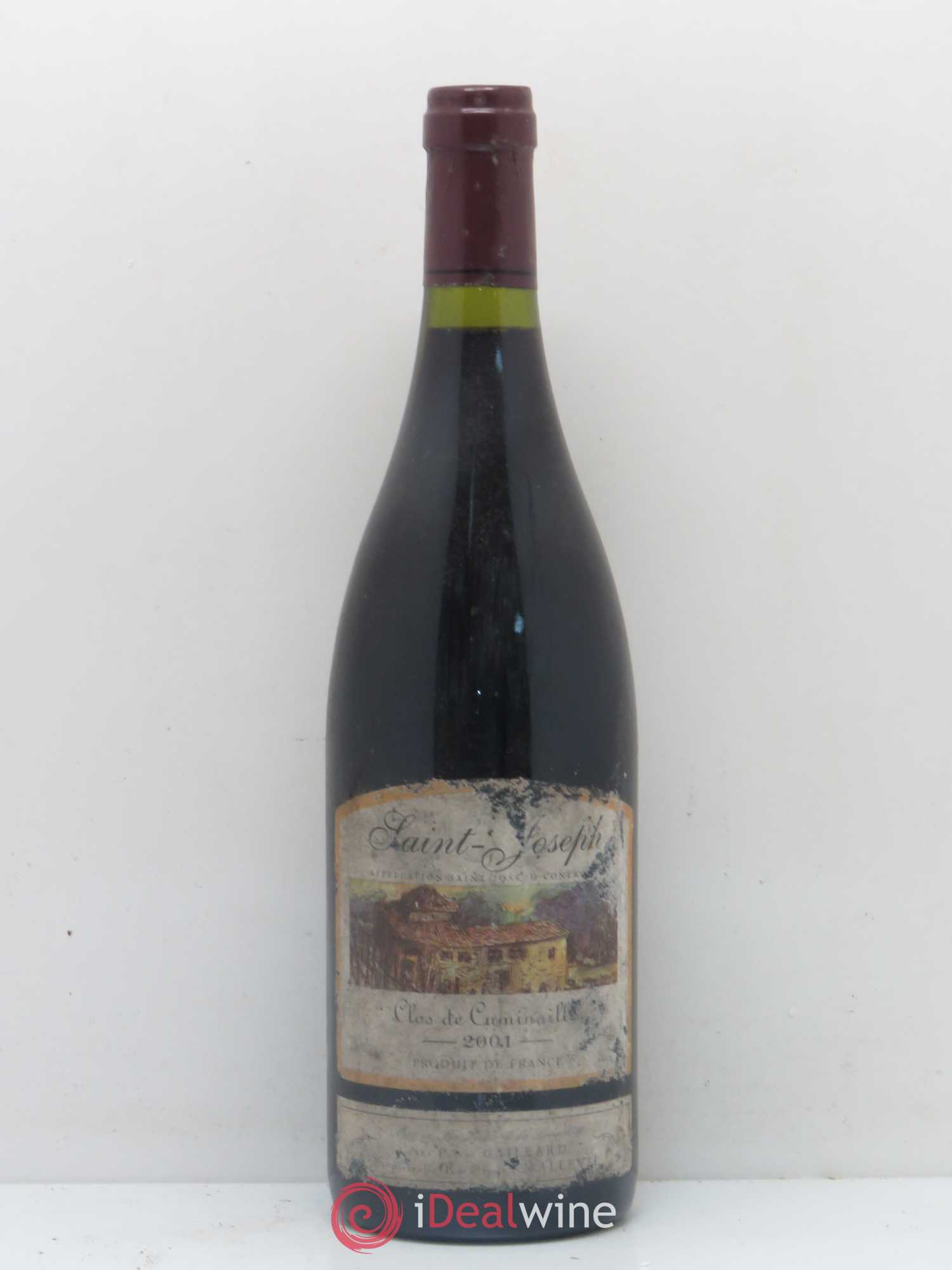 Saint-Joseph Clos de Cuminaille Pierre Gaillard 2001 - Lot de 1 bouteille - 0