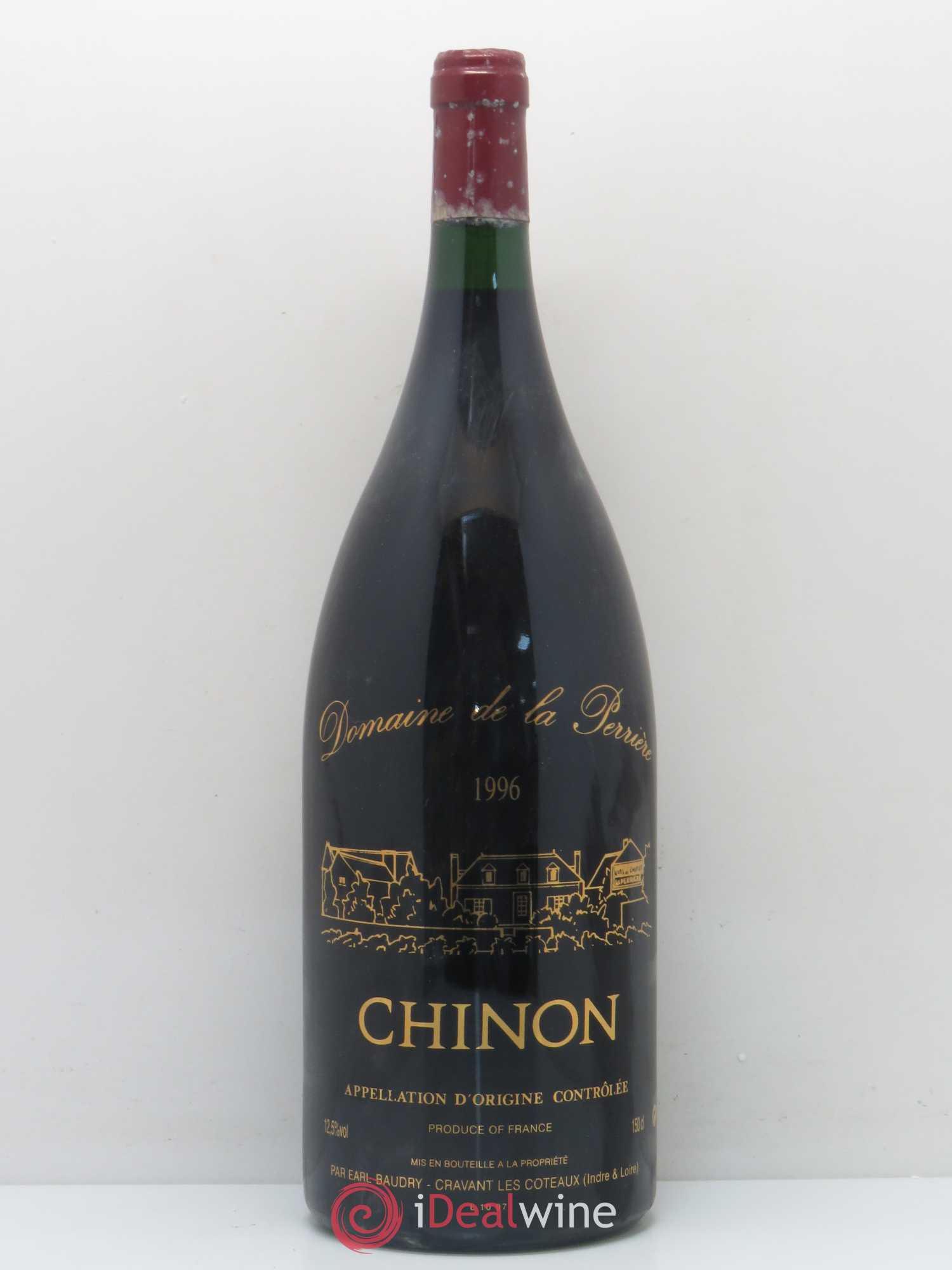 Chinon Domaine de La Perrière (sans prix de réserve) 1996 - Posten von 1 Magnum - 0