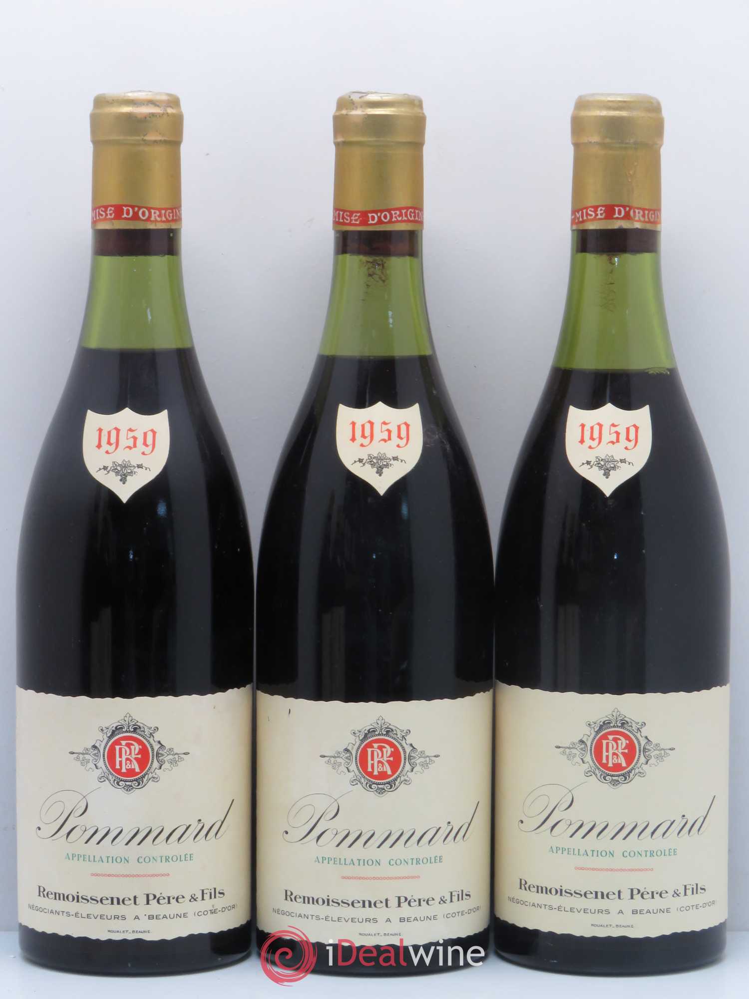 Pommard Remoissenet Père et Fils 1959 - Lotto di 6 bottiglie - 1
