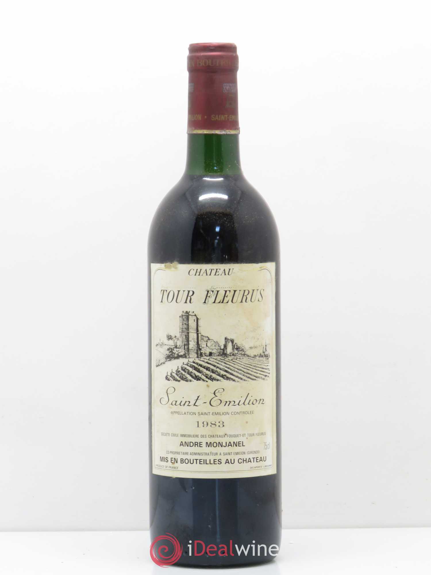 Saint-Émilion Château Tour Fleurus 1983 - Posten von 1 Flasche - 0