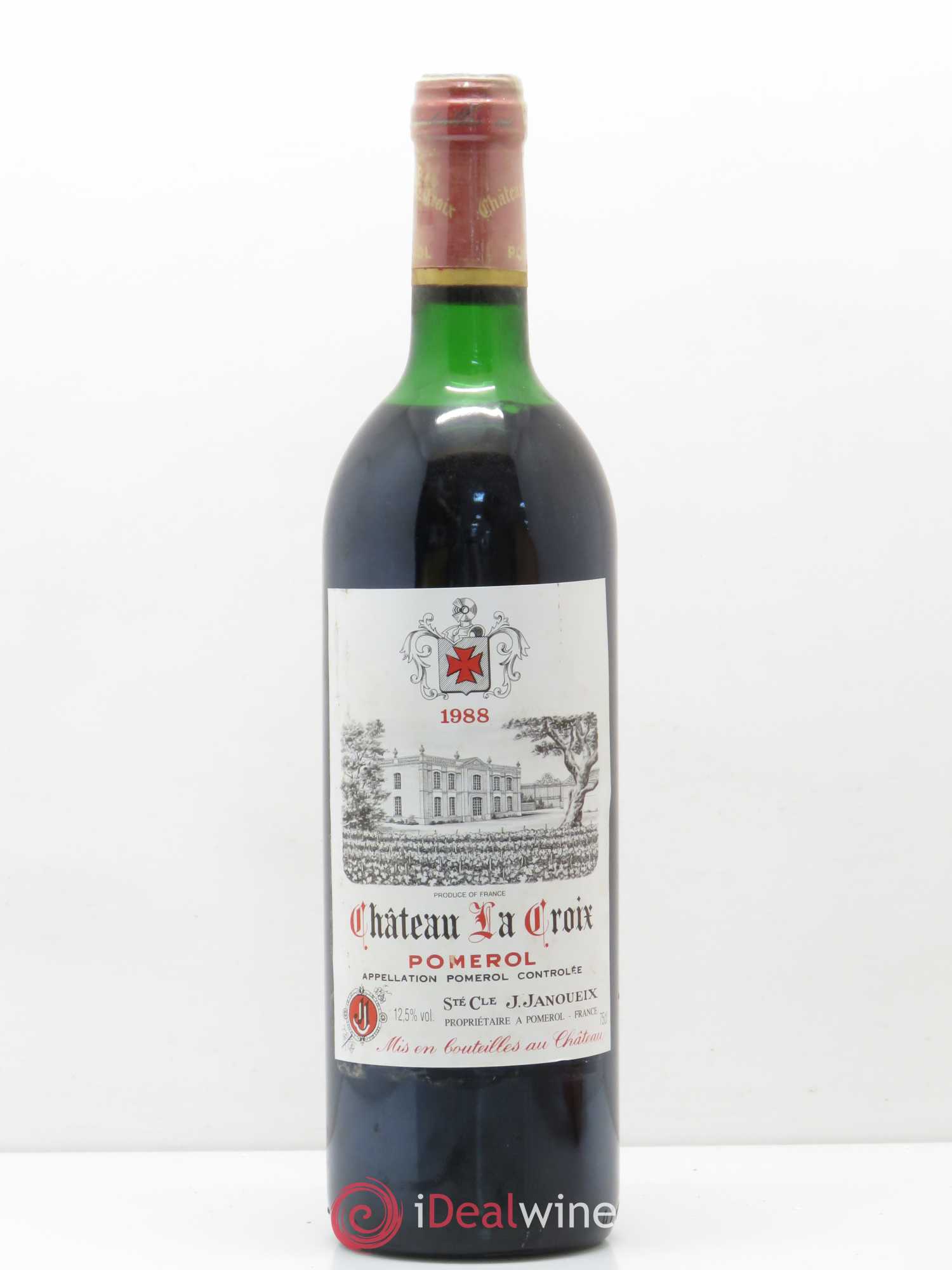 Pomerol Château Lacroix 1988 - Lot de 1 bouteille - 0