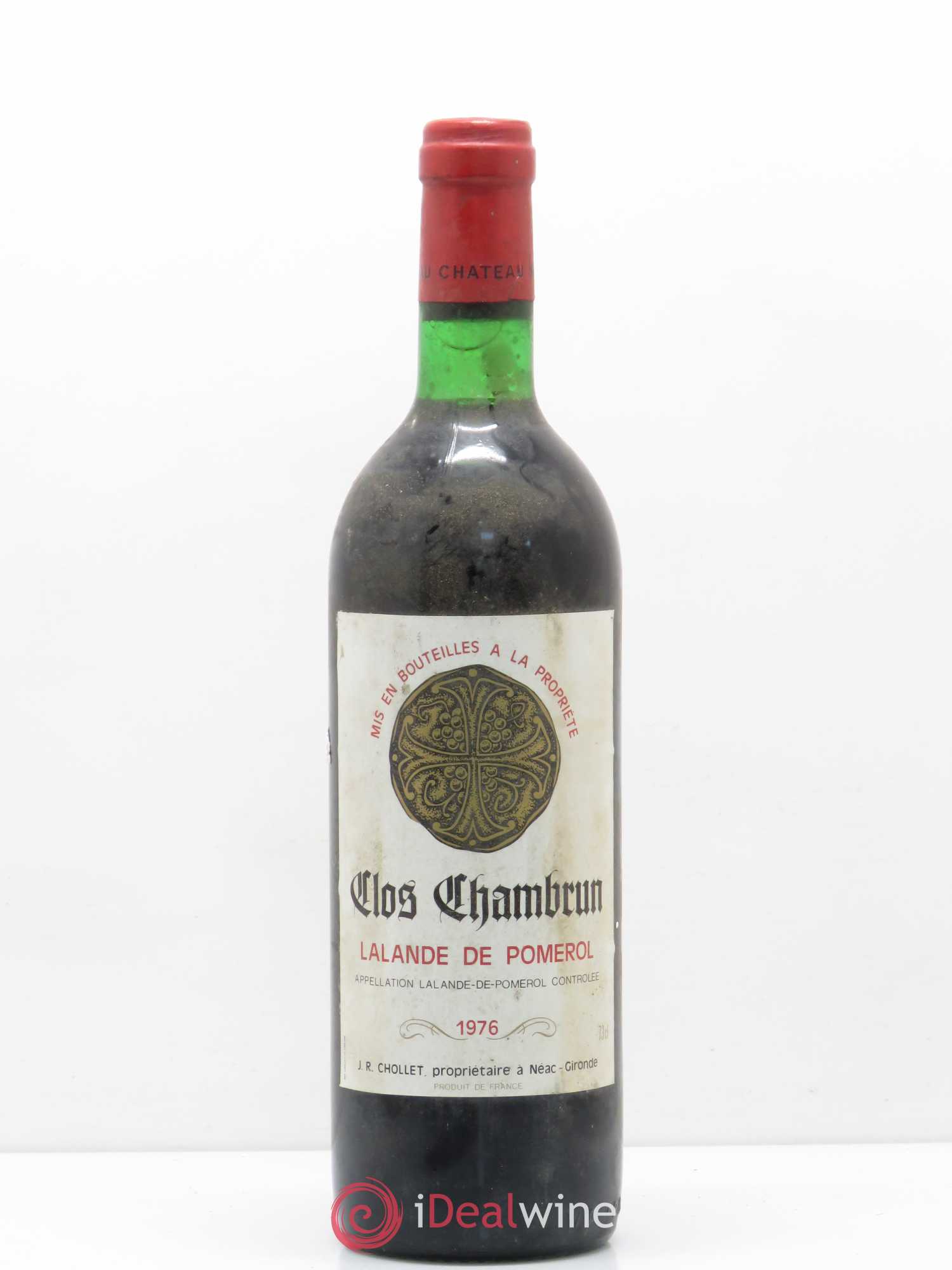 Bordeaux Lalande-de-Pomerol Clos Chambrun 1976 - Posten von 1 Flasche - 0