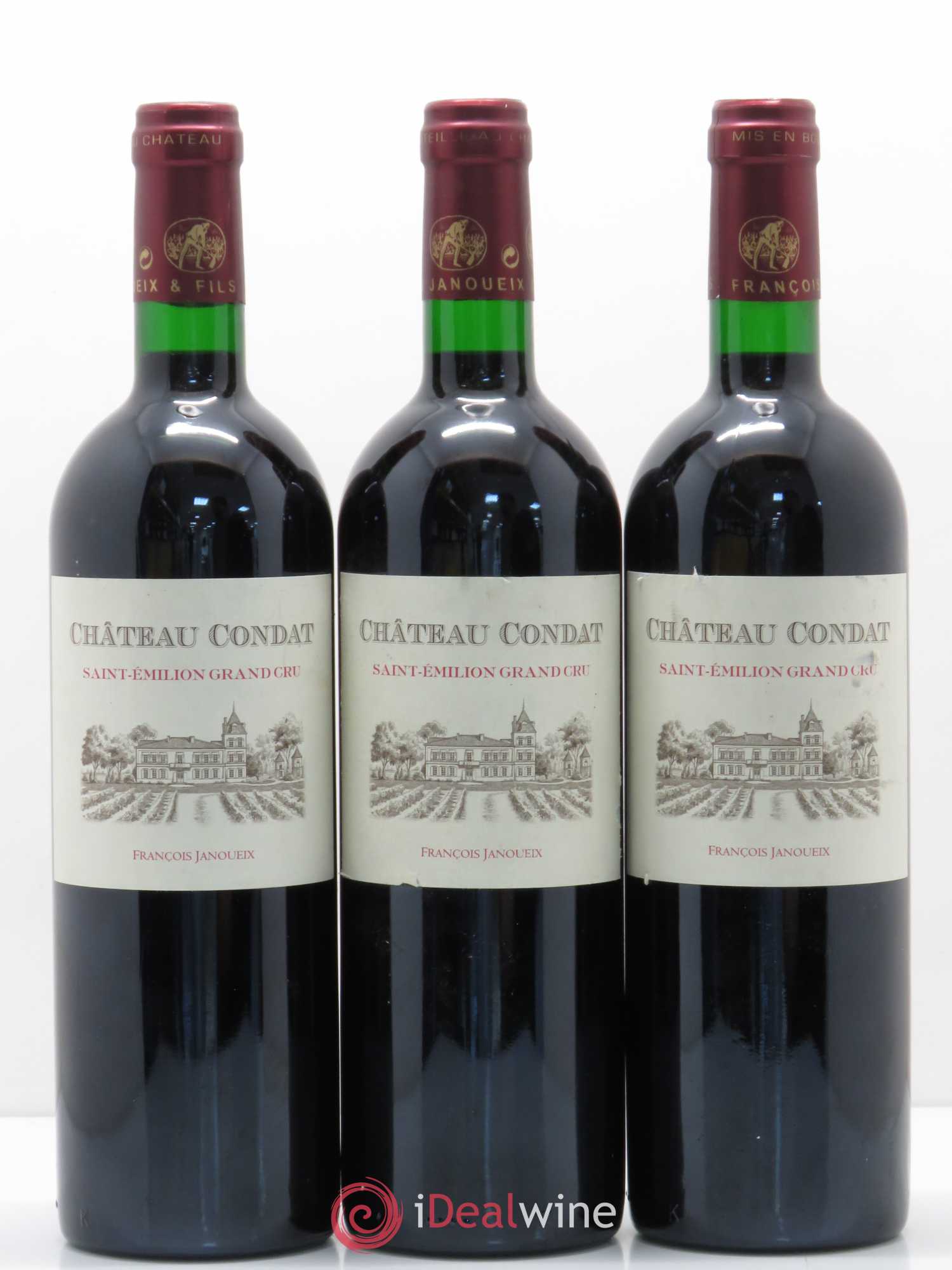 Saint-Émilion Grand Cru Château Condat (sans prix de réserve) 2008 - Lot de 6 bouteilles - 3