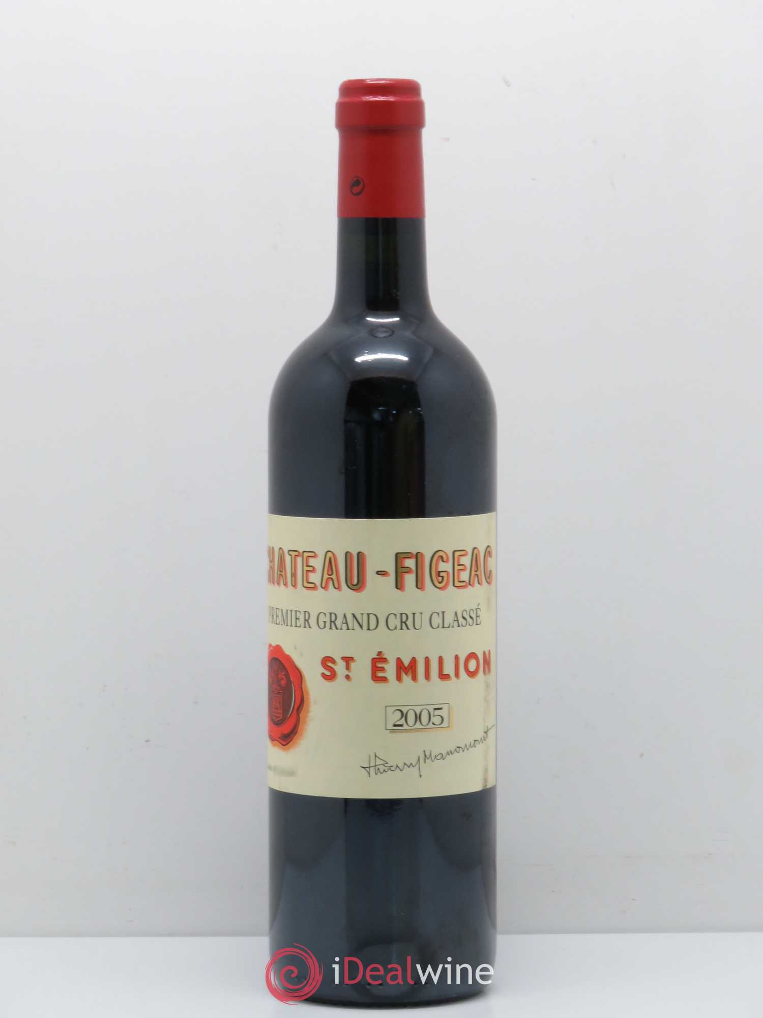 Château Figeac 1er Grand Cru Classé A 2005 - Lot de 1 bouteille - 0