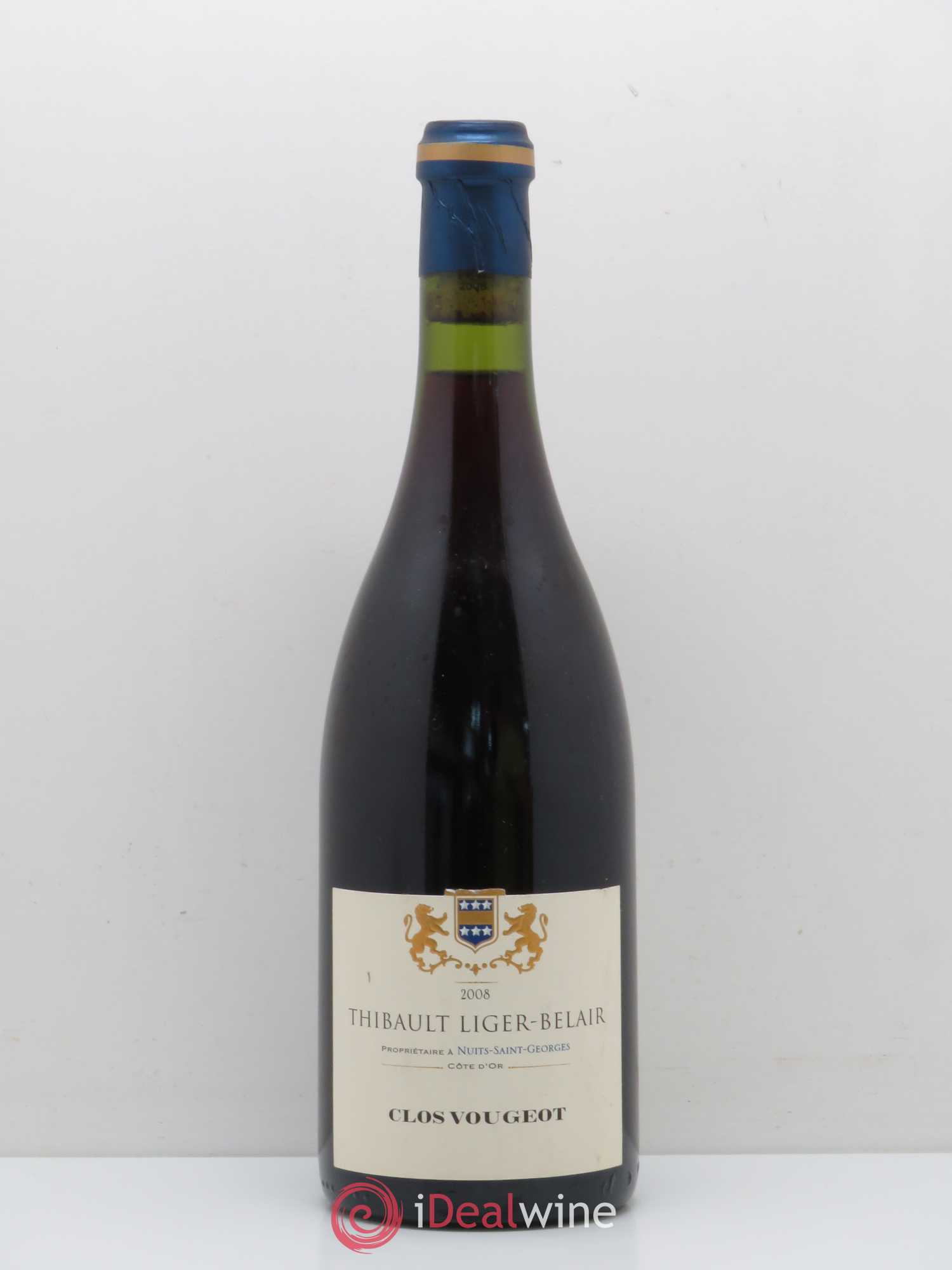 Clos de Vougeot Grand Cru Thibault Liger Belair 2008 - Posten von 1 Flasche - 0