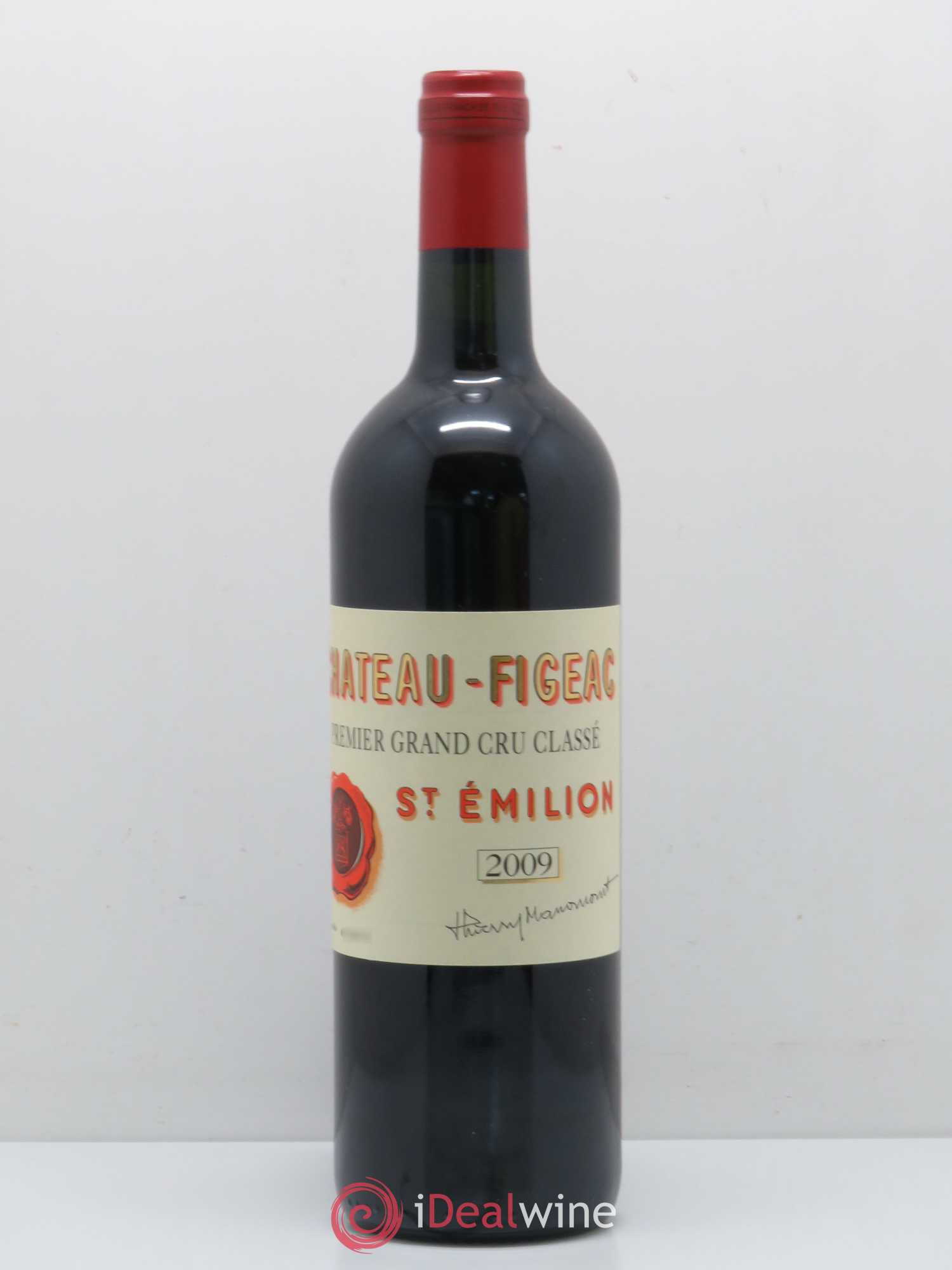Château Figeac 1er Grand Cru Classé A 2009 - Lot de 1 bouteille - 0