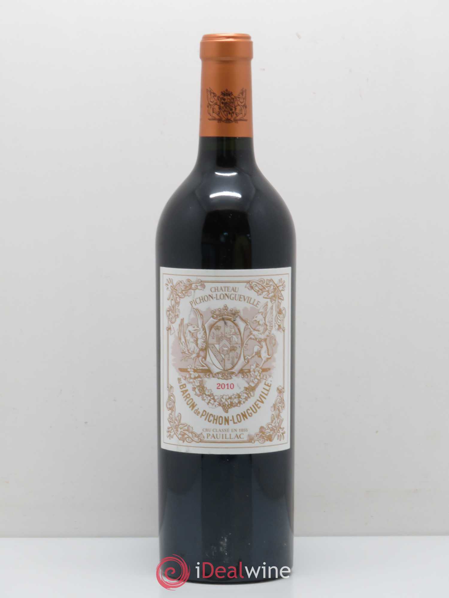 Pichon Longueville Baron 2ème Grand Cru Classé 2010 - Lot de 1 bouteille - 0