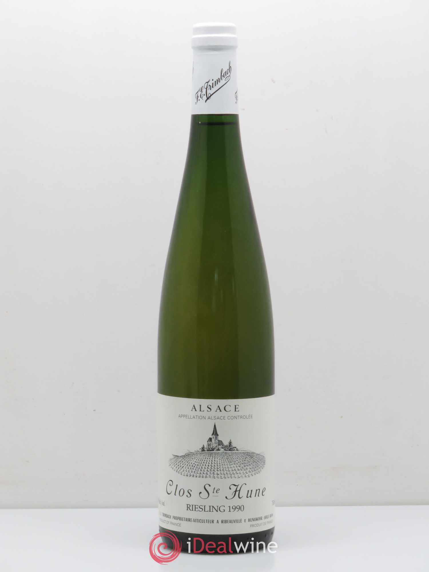 Alsace Riesling Clos Sainte-Hune Trimbach (Domaine) 1990 - Lot de 1 bouteille - 0