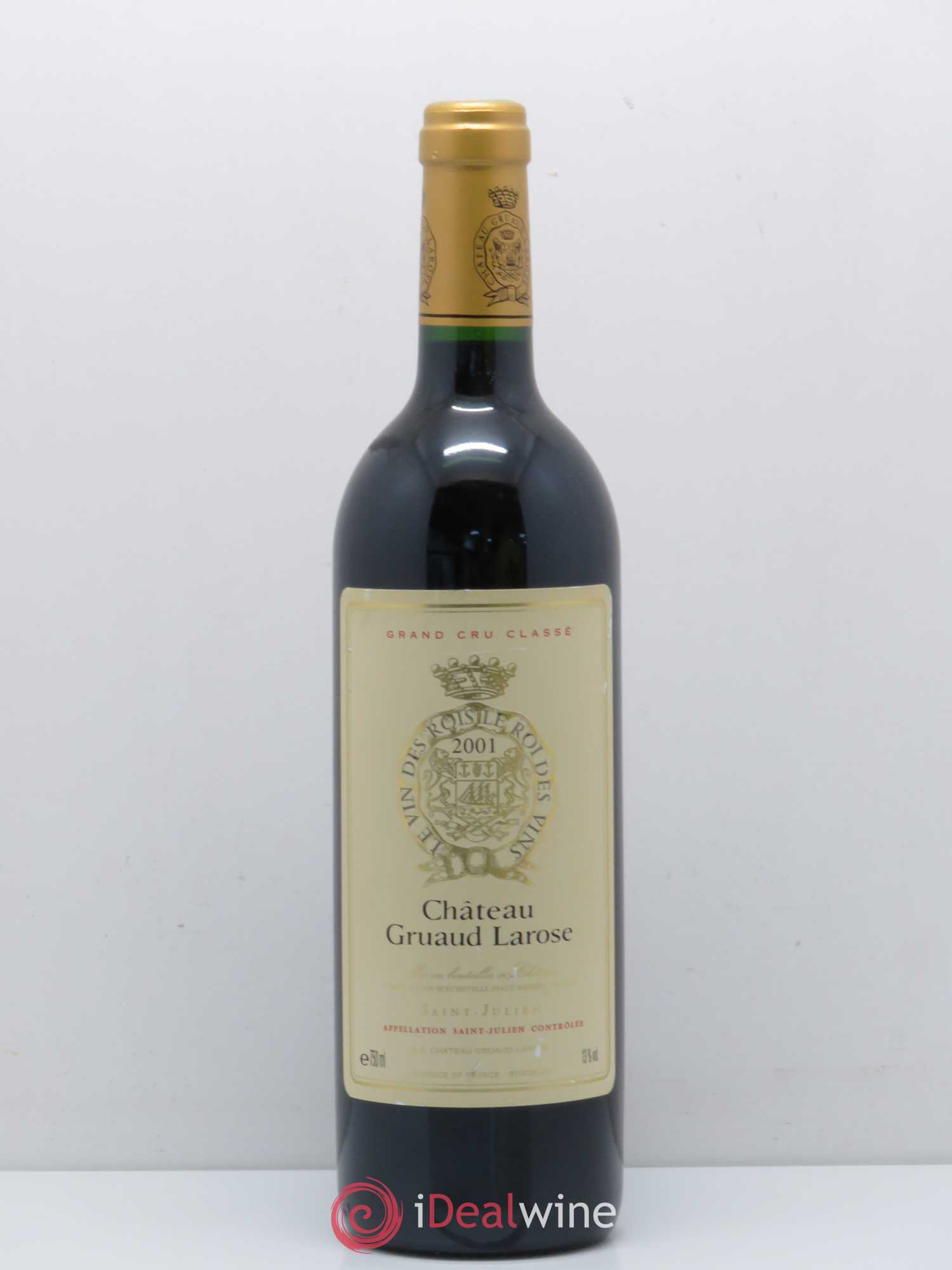 Château Gruaud Larose 2ème Grand Cru Classé 2001 - Lot de 1 bouteille - 0