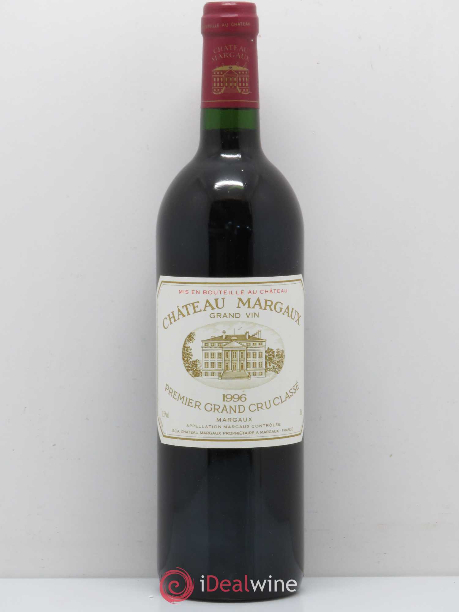 Château Margaux 1er Grand Cru Classé 1996 - Lot de 1 bouteille - 0