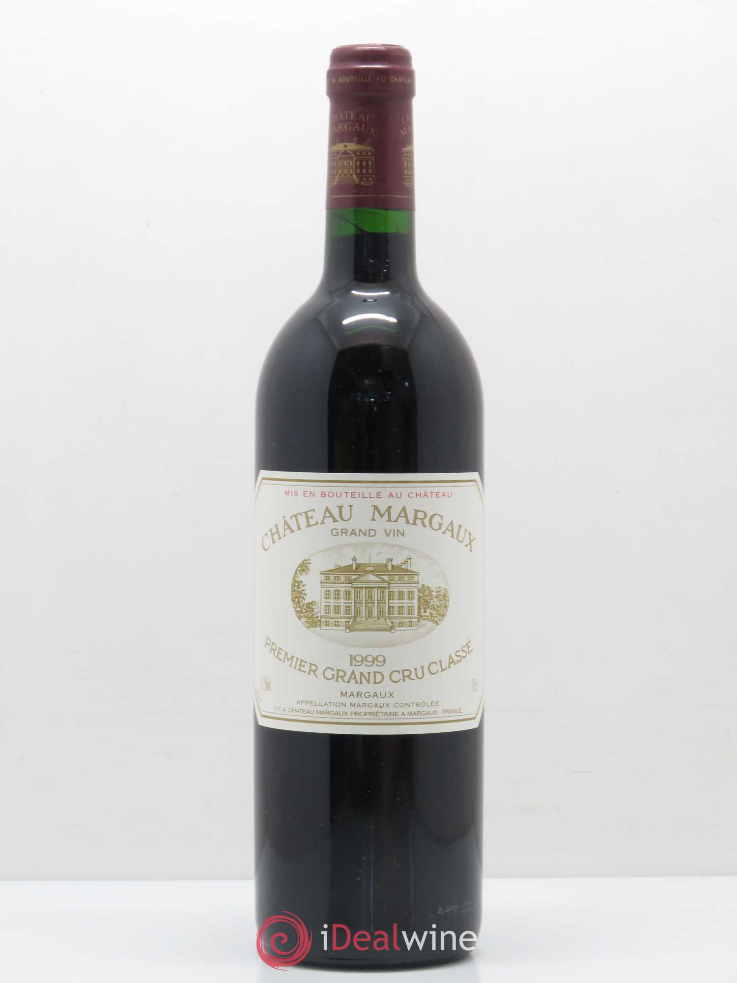 Château Margaux 1er Grand Cru Classé 1999 - Lot de 1 bouteille - 0