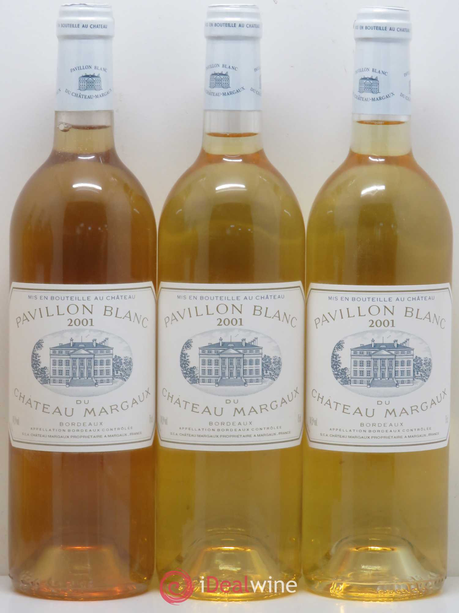 Pavillon Blanc du Château Margaux 2001 - Lot de 6 bouteilles - 1