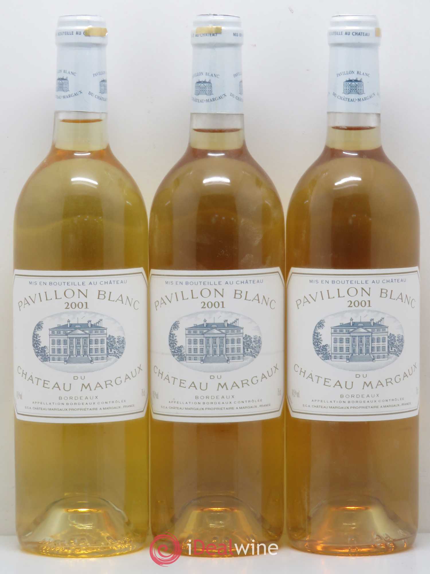 Pavillon Blanc du Château Margaux 2001 - Lot de 6 bouteilles - 2