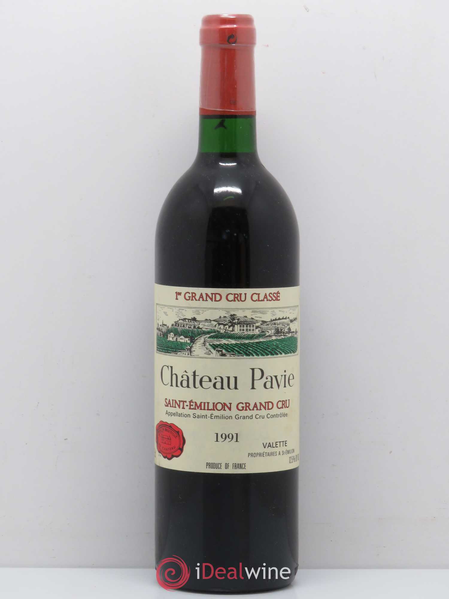 Château Pavie 1er Grand Cru Classé A 1991 - Lot de 1 bouteille - 0