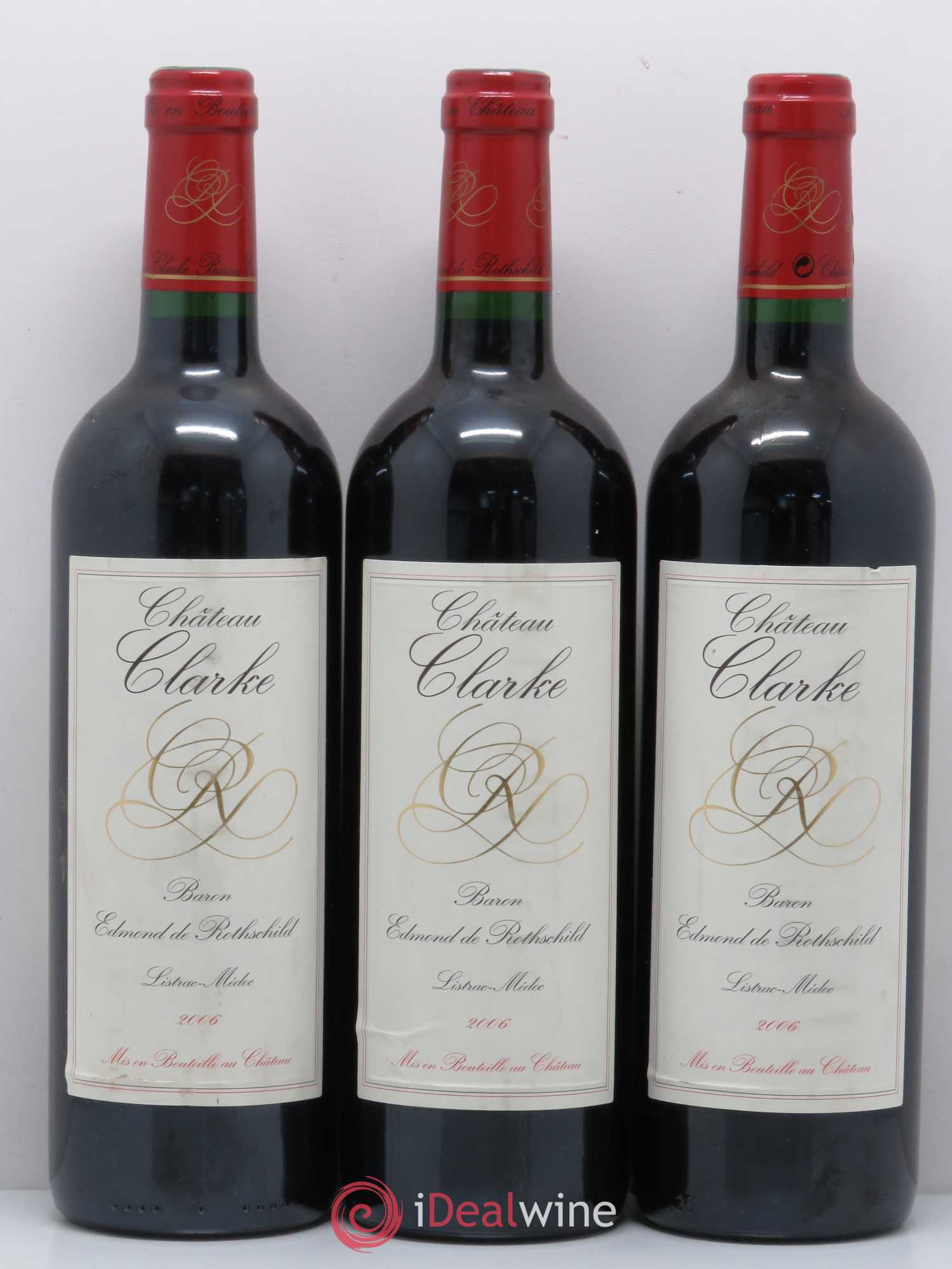 Château Clarke 2006 - Lot de 6 bouteilles - 2