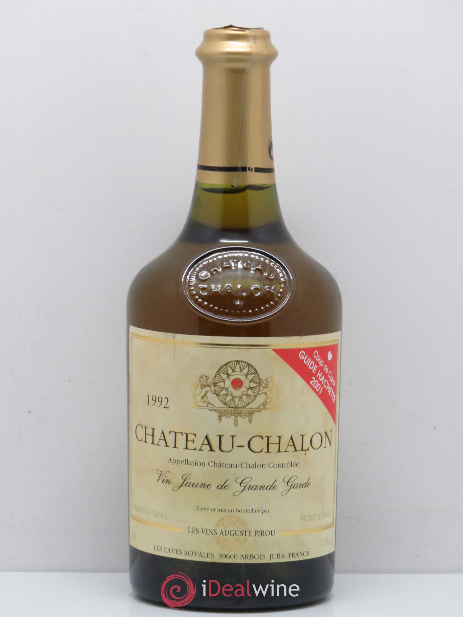 Château-Chalon Auguste Pirou 1992 - Lot de 1 bouteille - 0