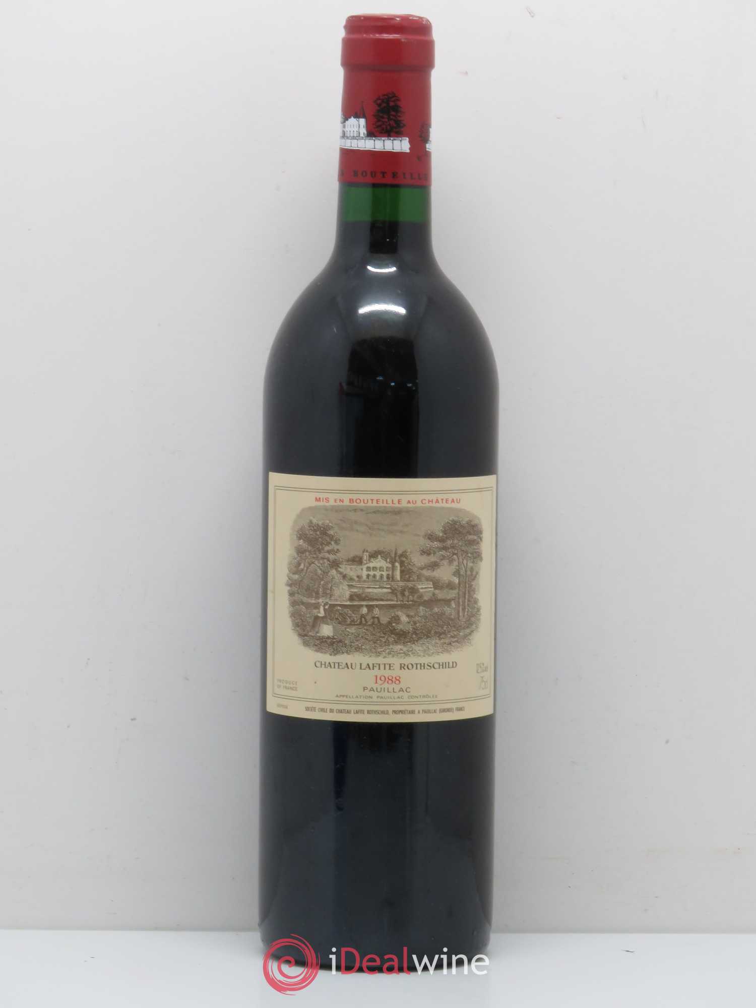 Château Lafite Rothschild 1er Grand Cru Classé 1988 - Lot de 1 bouteille - 0