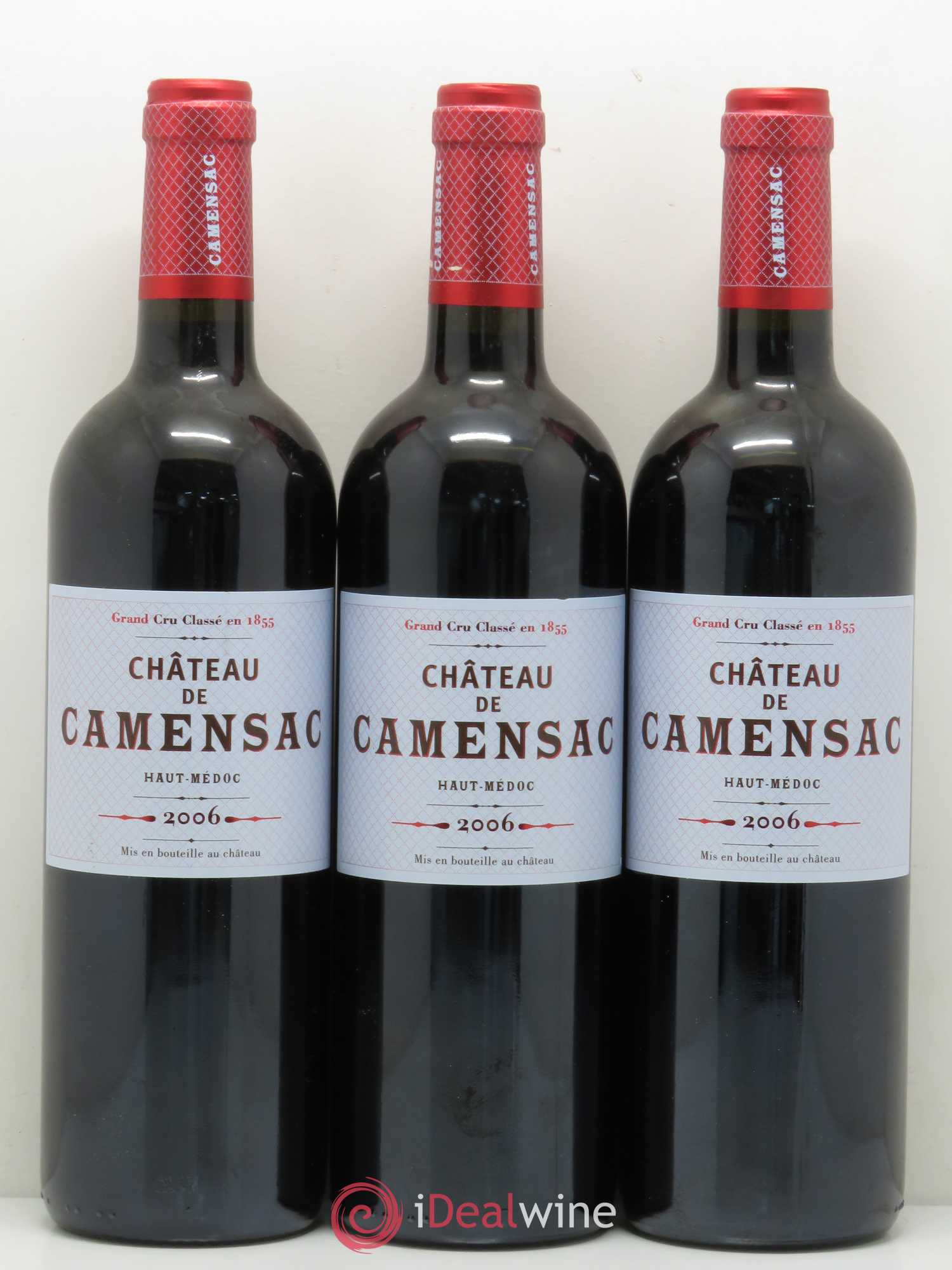 Château Camensac 5ème Grand Cru Classé 2006 - Lot de 12 bouteilles - 2