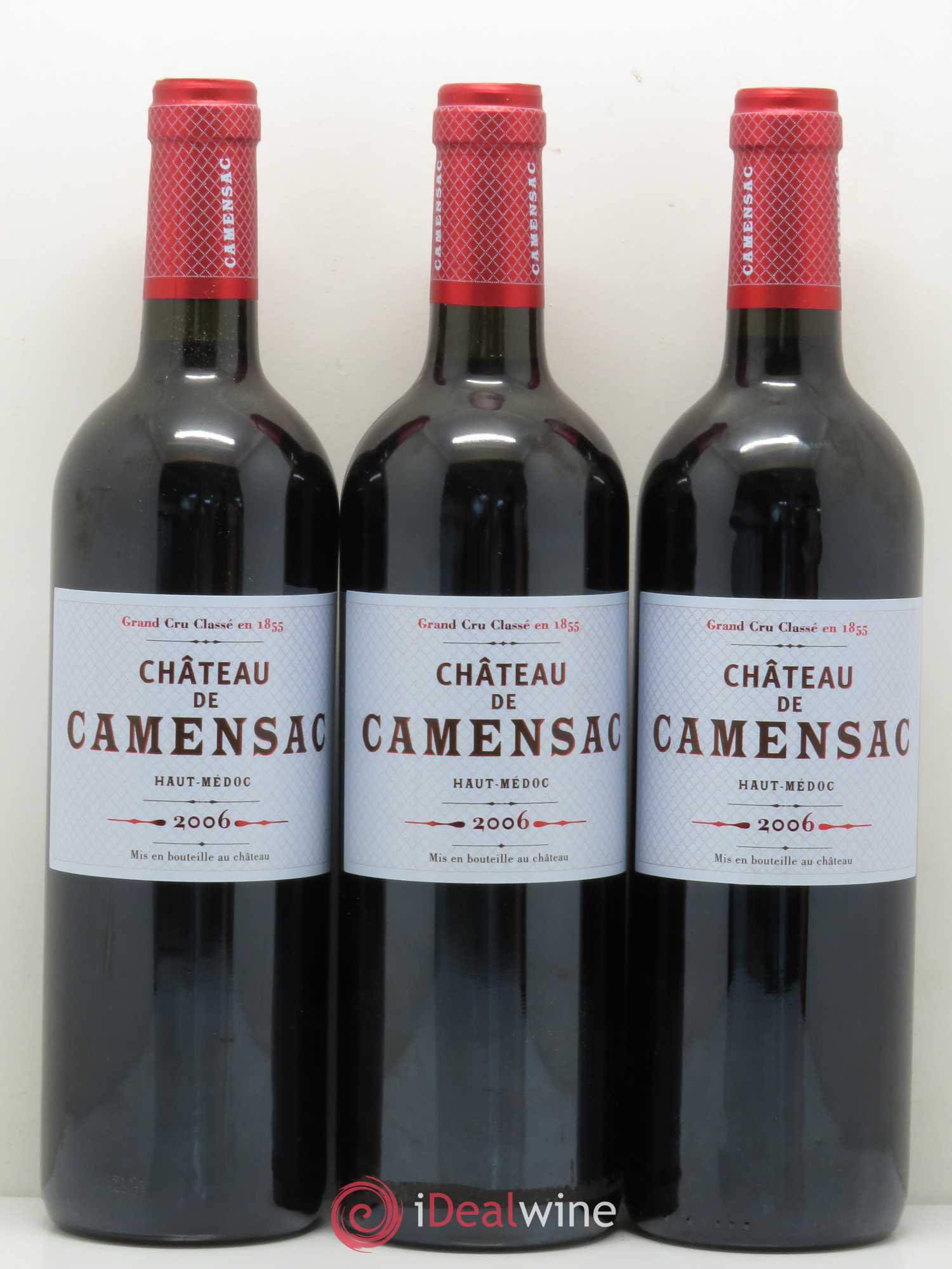Château Camensac 5ème Grand Cru Classé 2006 - Lot de 12 bouteilles - 4