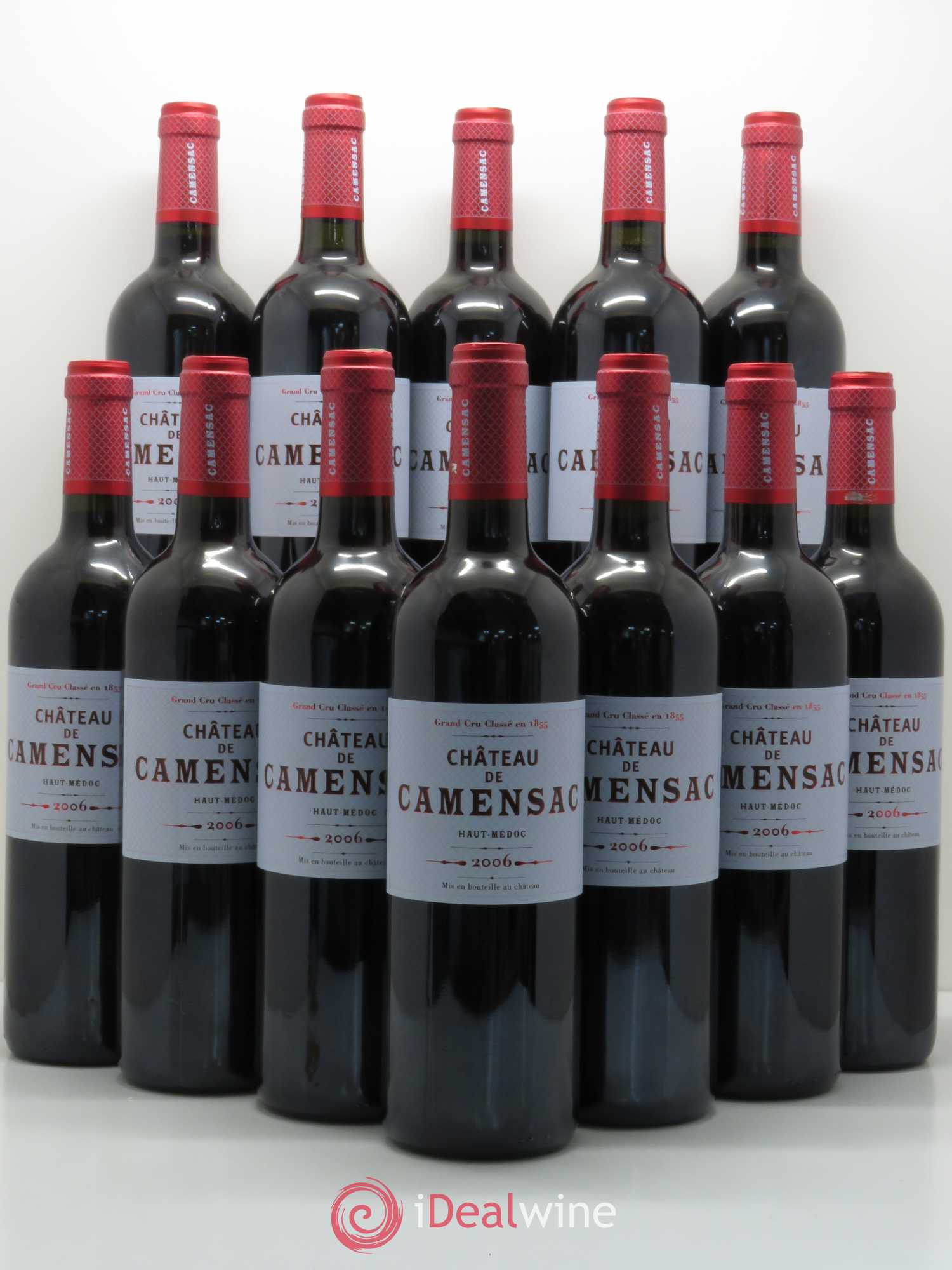 Château Camensac 5ème Grand Cru Classé 2006 - Lot de 12 bouteilles - 0