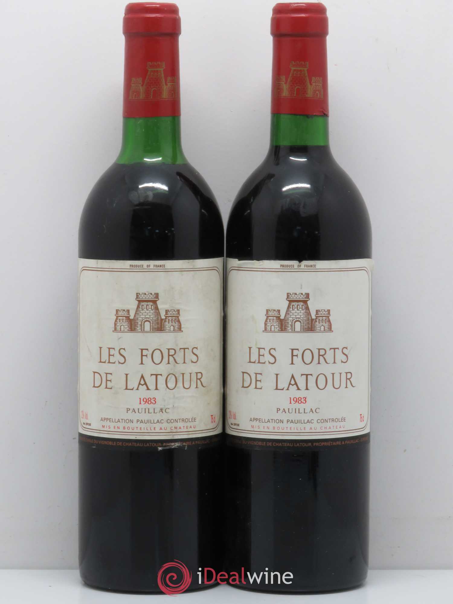 Les Forts de Latour Second Vin 1983 - Lot de 2 bouteilles - 0