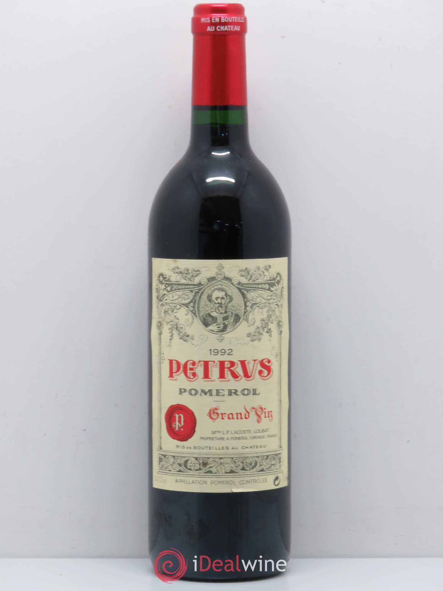 Petrus 1992 - Lot de 1 bouteille - 0