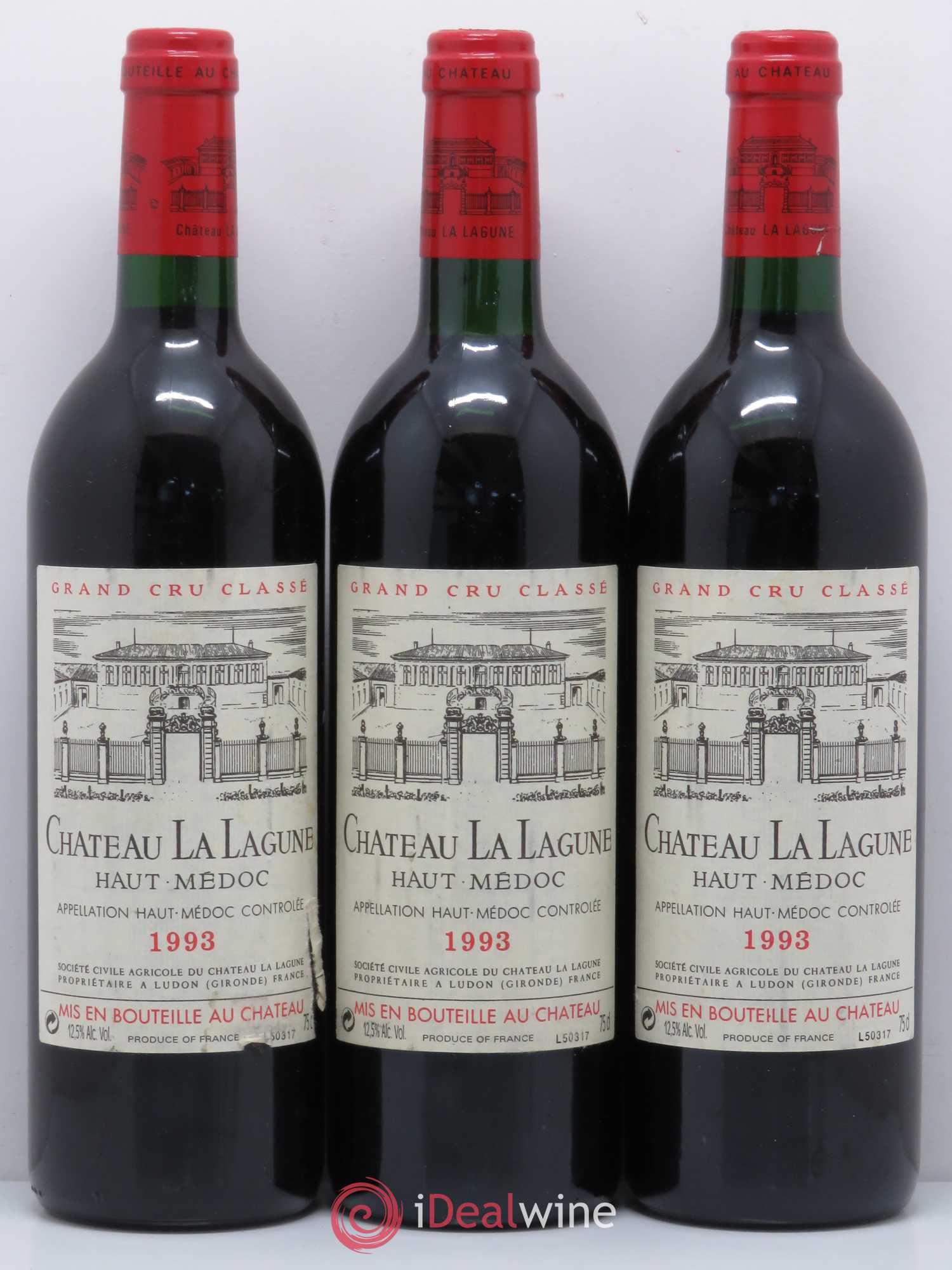 Château la Lagune 3ème Grand Cru Classé 1993 - Lot de 6 bouteilles - 2