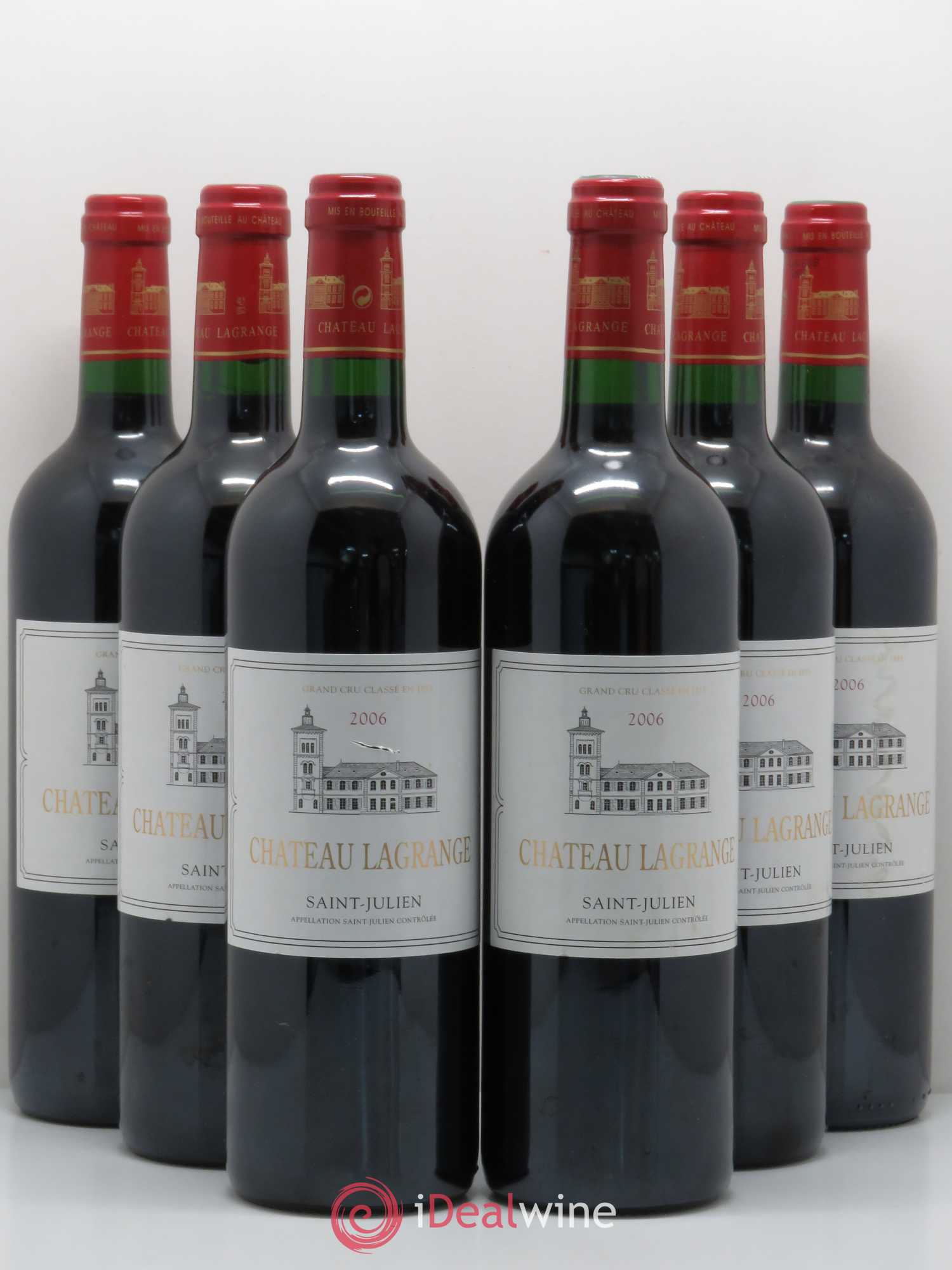 Château Lagrange 3ème Grand Cru Classé 2006 - Lot de 6 bouteilles - 0