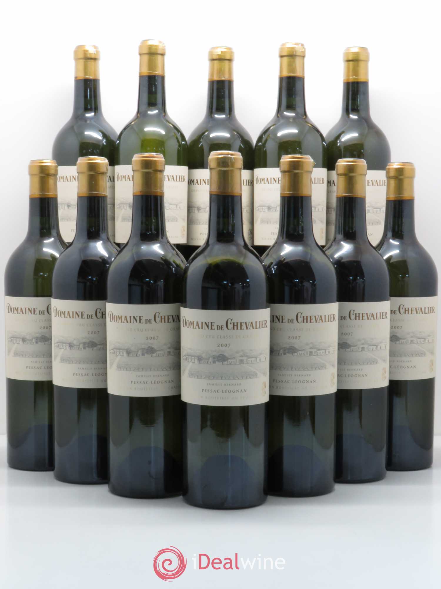 Domaine de Chevalier Cru Classé de Graves 2007 - Lot de 12 bouteilles - 0