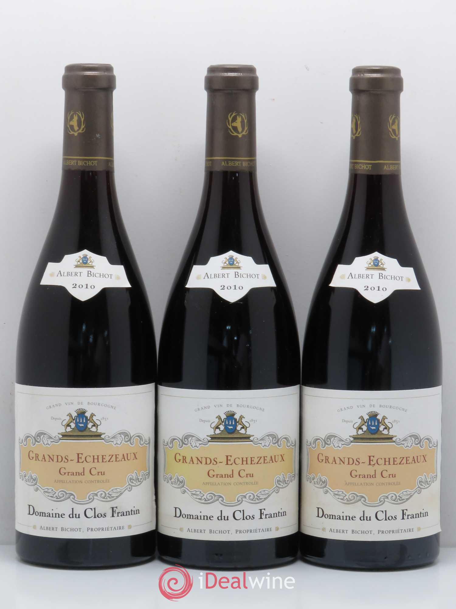 Grands-Echezeaux Grand Cru Clos Frantin - Albert Bichot 2010 - Lot de 3 bouteilles - 0